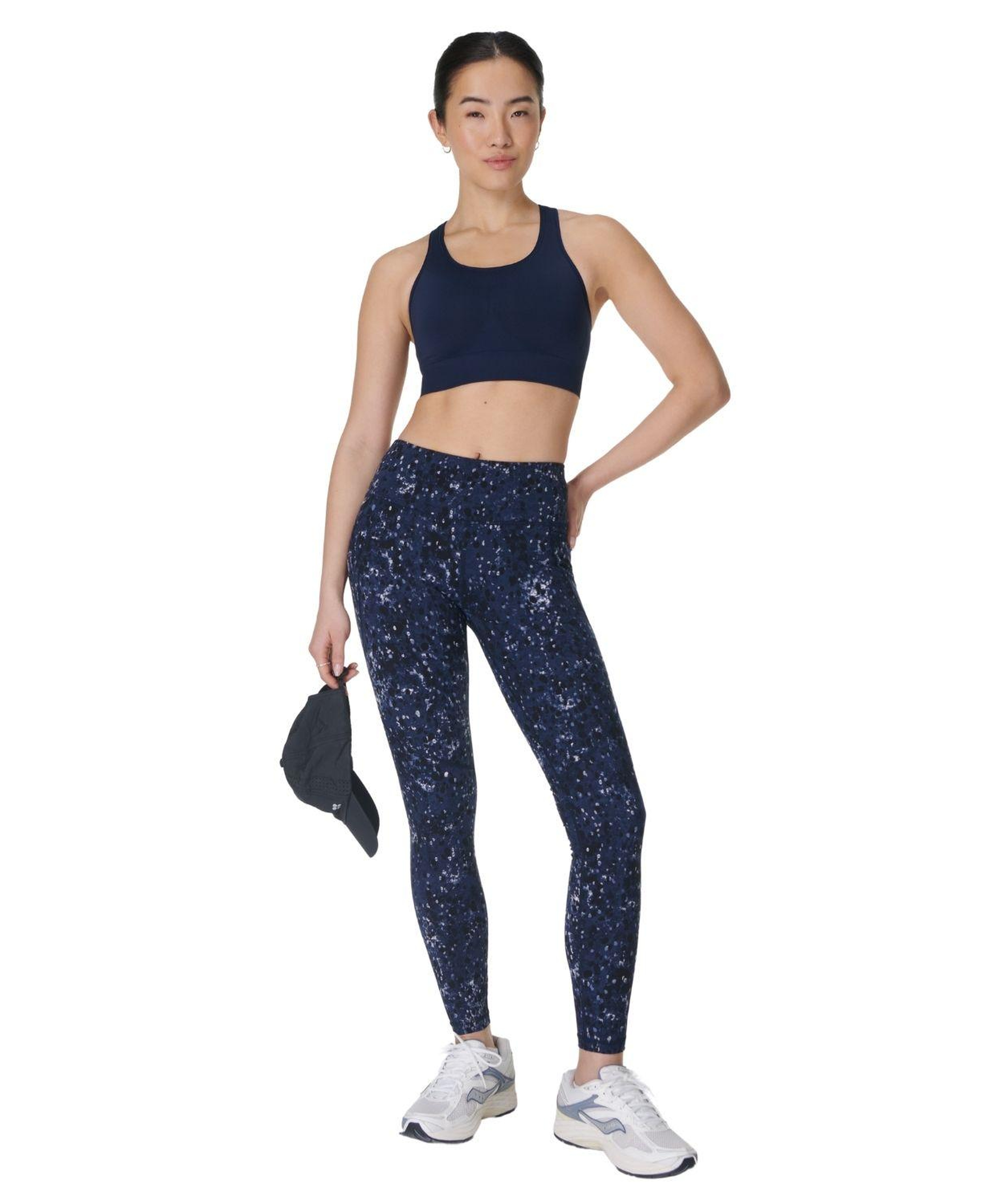Sweaty Betty Stamina Seamless Sports Bra Kadın Mavi Fitness Bra