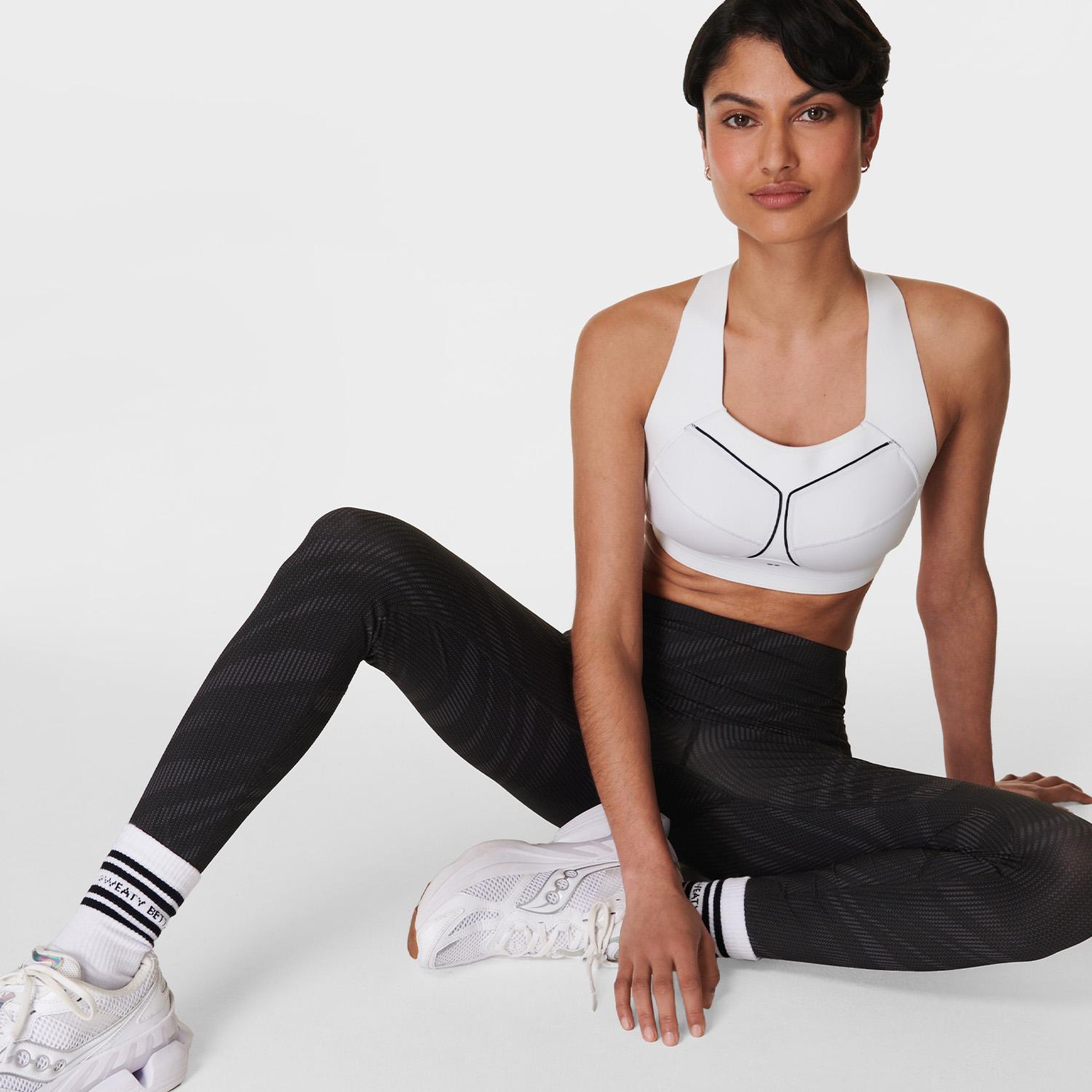 Sweaty Betty Zero Gravity 7/8 Run Tight Kadın Siyah Koşu Taytı