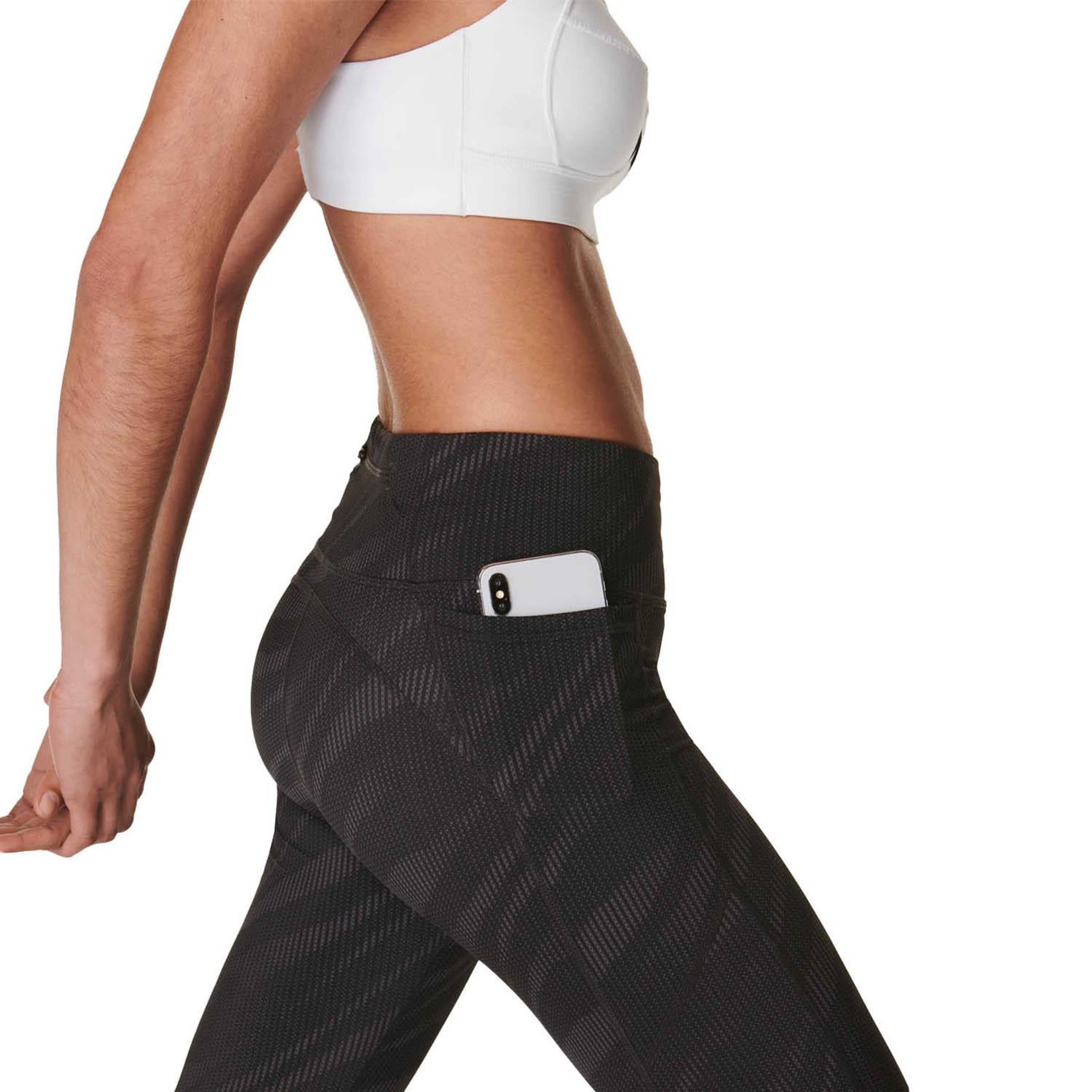 Sweaty Betty Zero Gravity 7/8 Run Tight Kadın Siyah Koşu Taytı