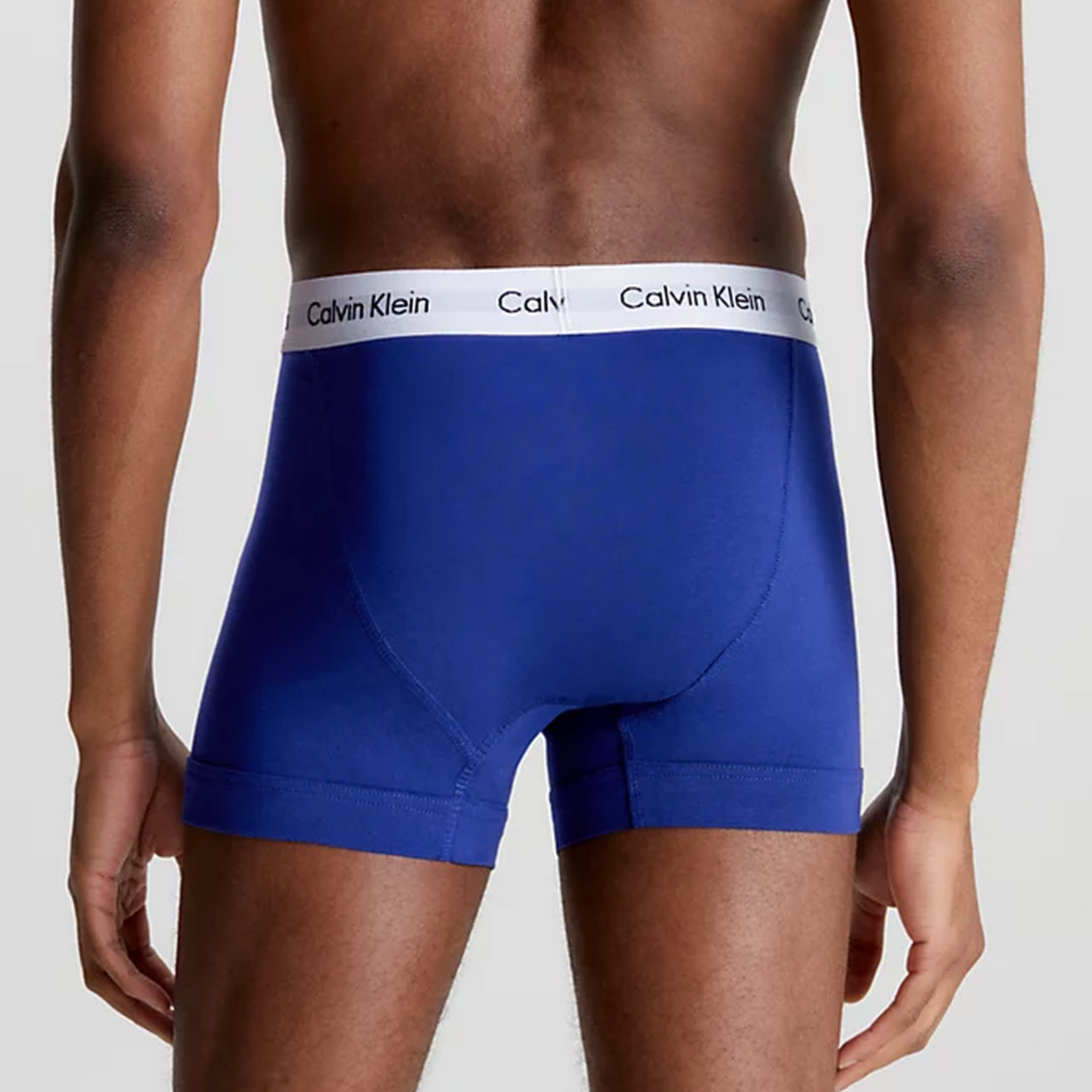 Calvin Klein 3'lü Pack Erkek Lacivert/Beyaz/Kırmızı Boxer