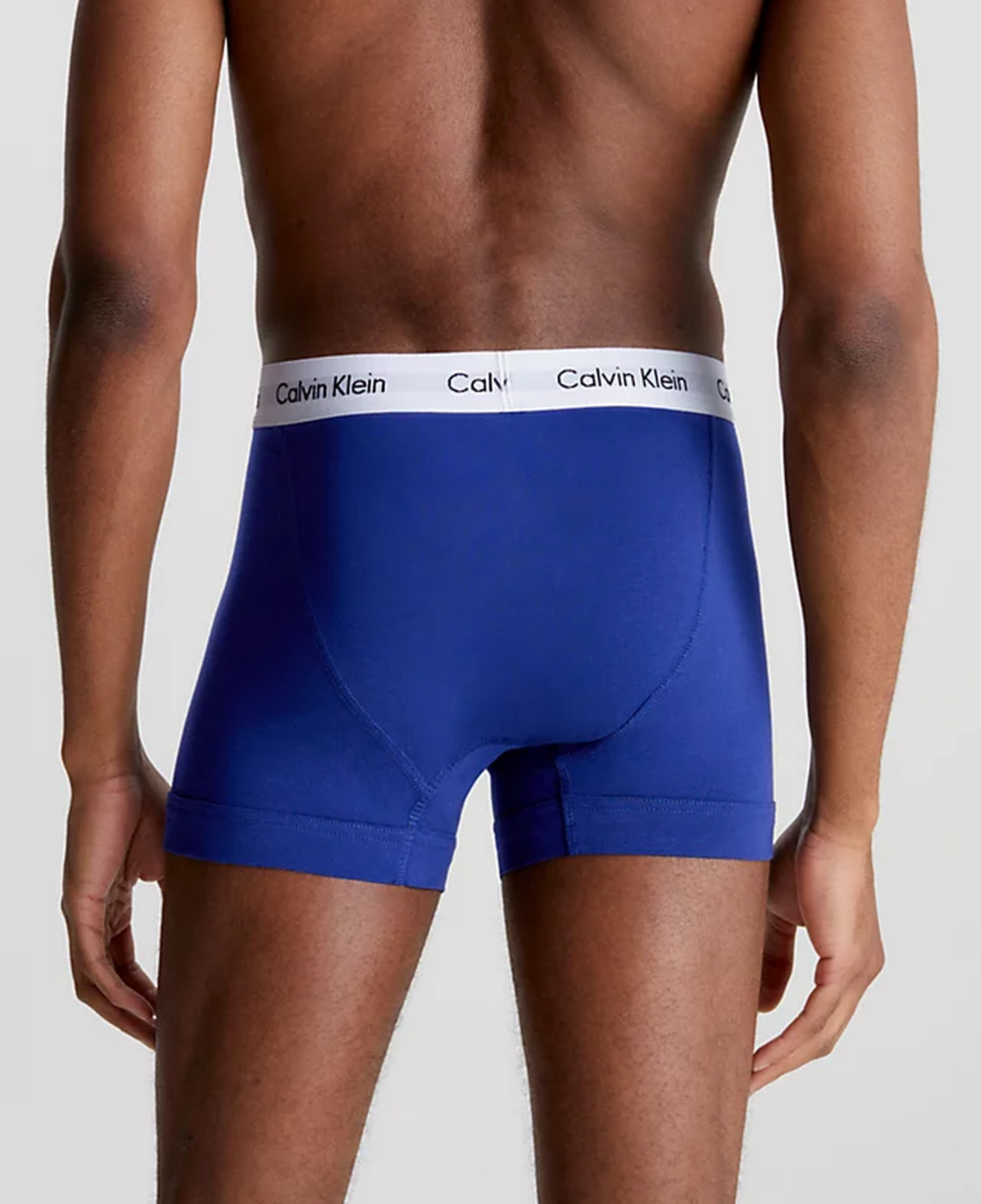 Calvin Klein 3'lü Pack Erkek Lacivert/Beyaz/Kırmızı Boxer