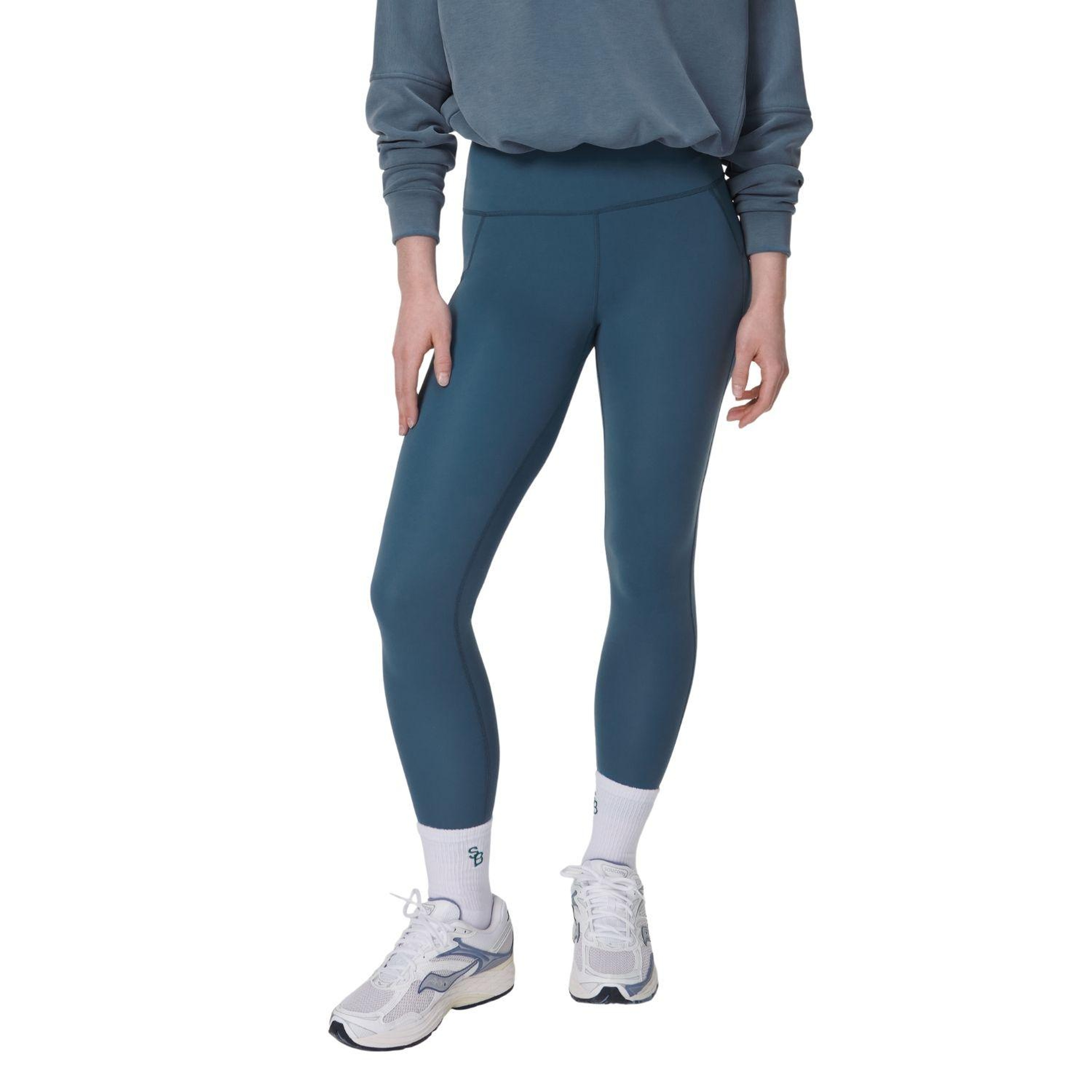 Sweaty Betty All Day Active Leggings Kadın Mavi Tayt