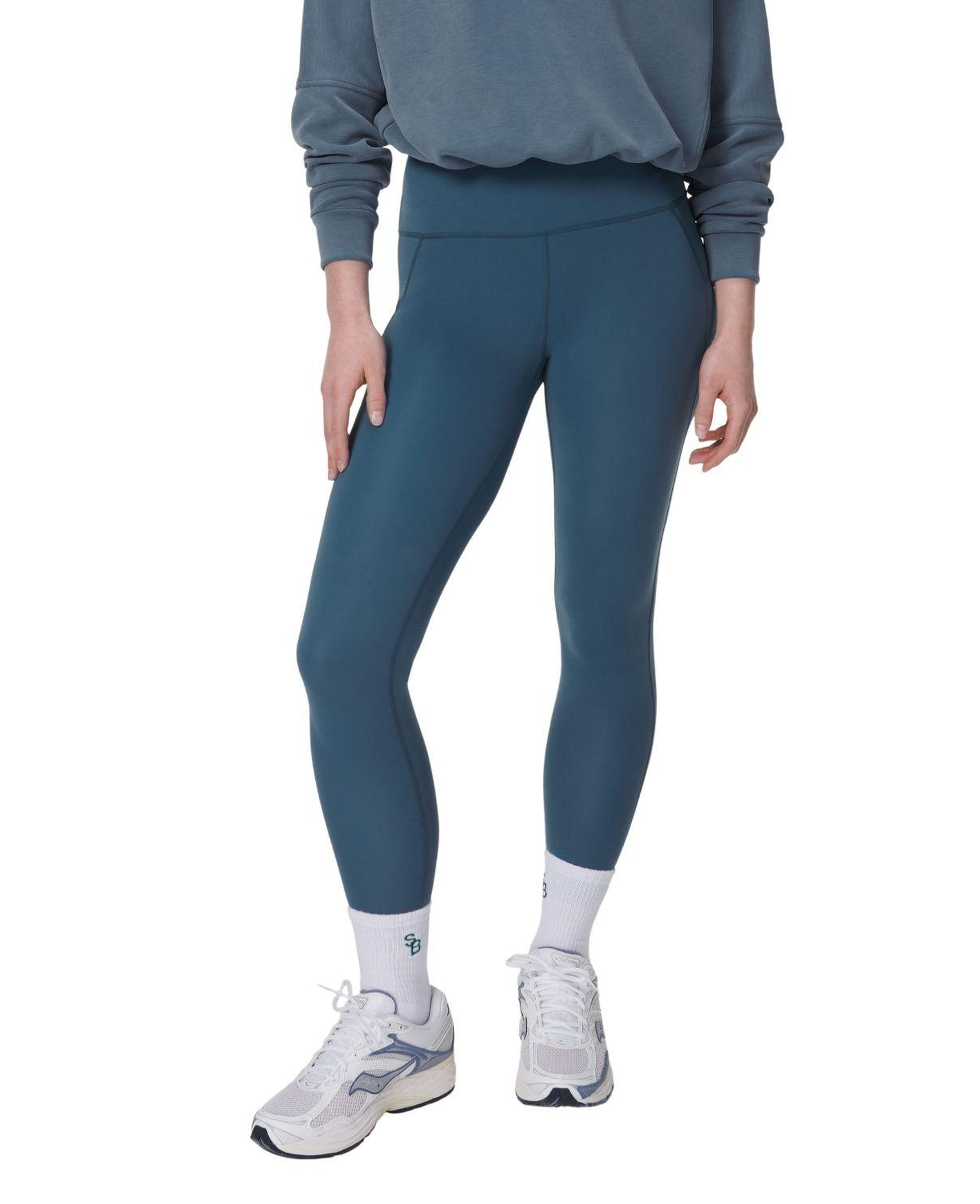 Sweaty Betty All Day Active Leggings Kadın Mavi Tayt