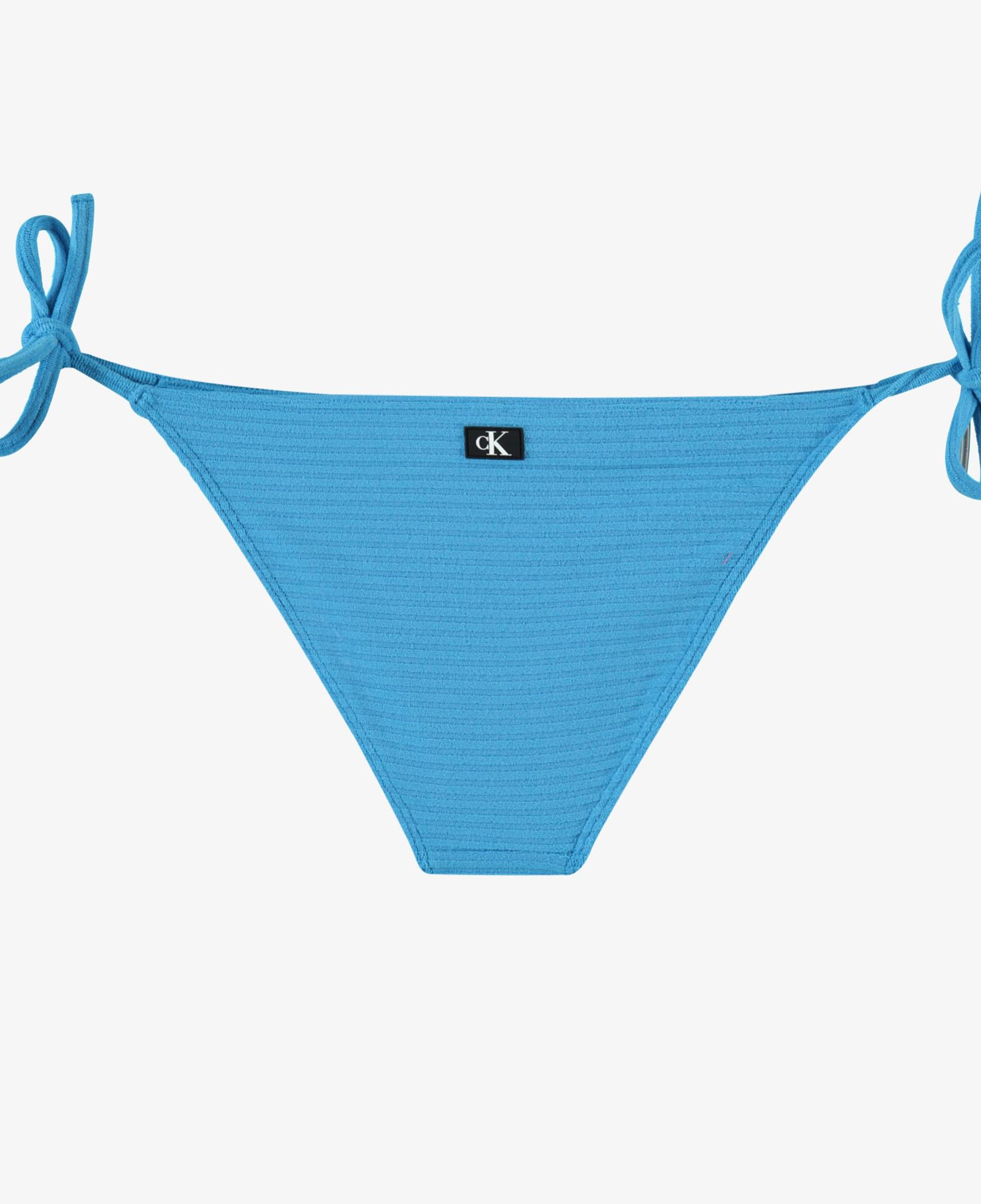 Calvin Klein Monogram Rib Kadın Mavi Bikini Altı