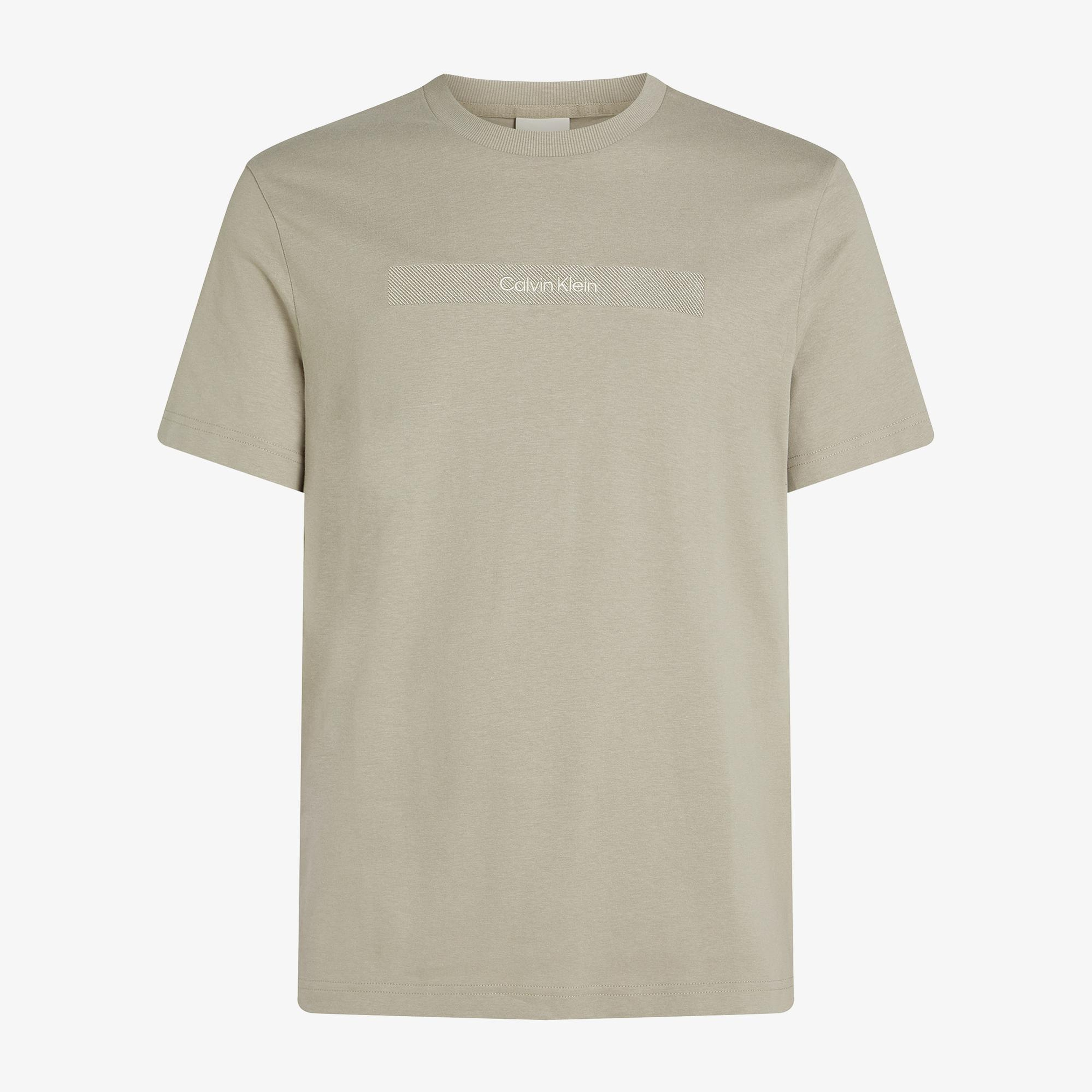 Calvin Klein Erkek Bej T-Shirt
