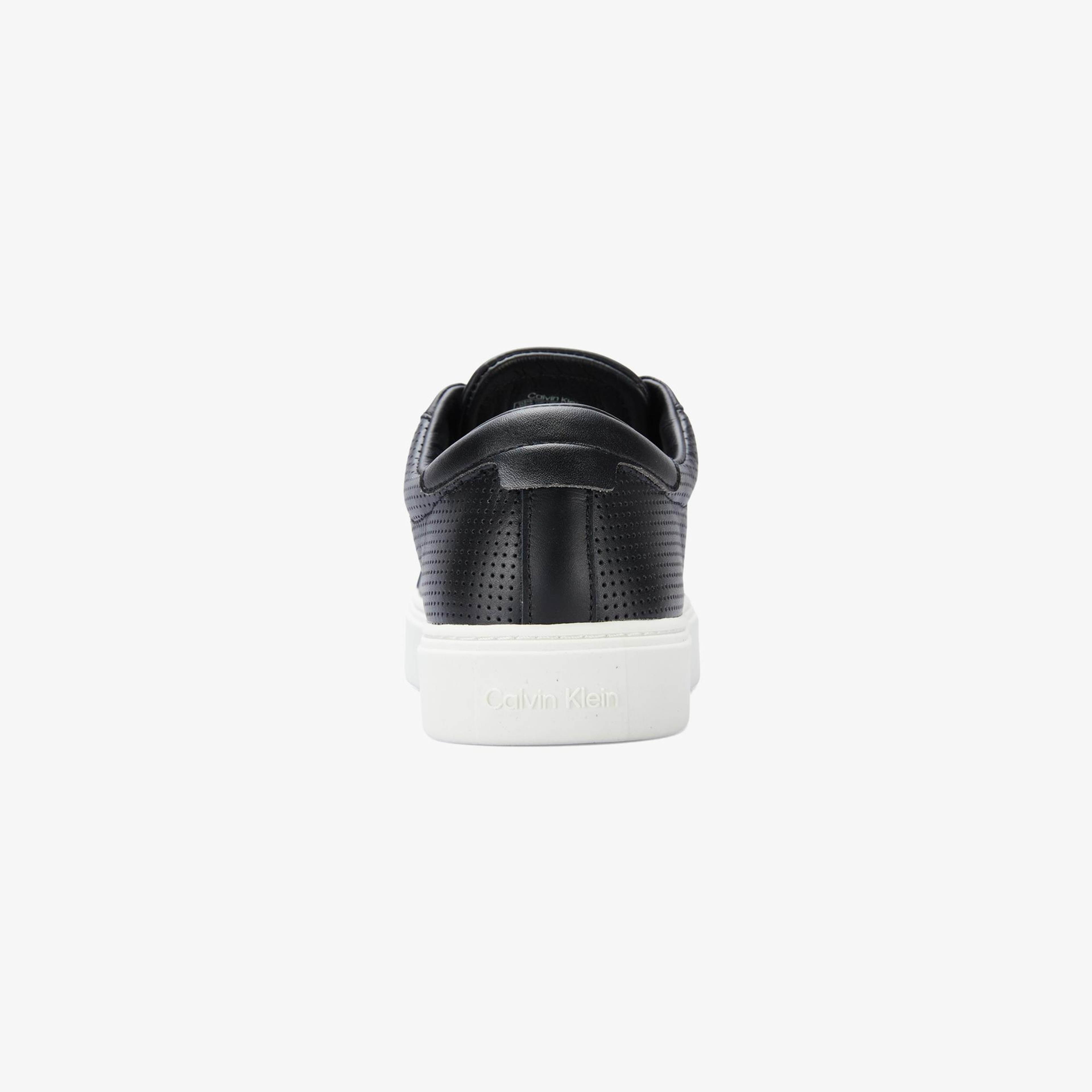 Calvin Klein Clean Cup Low Lace Up Erkek Siyah Sneaker