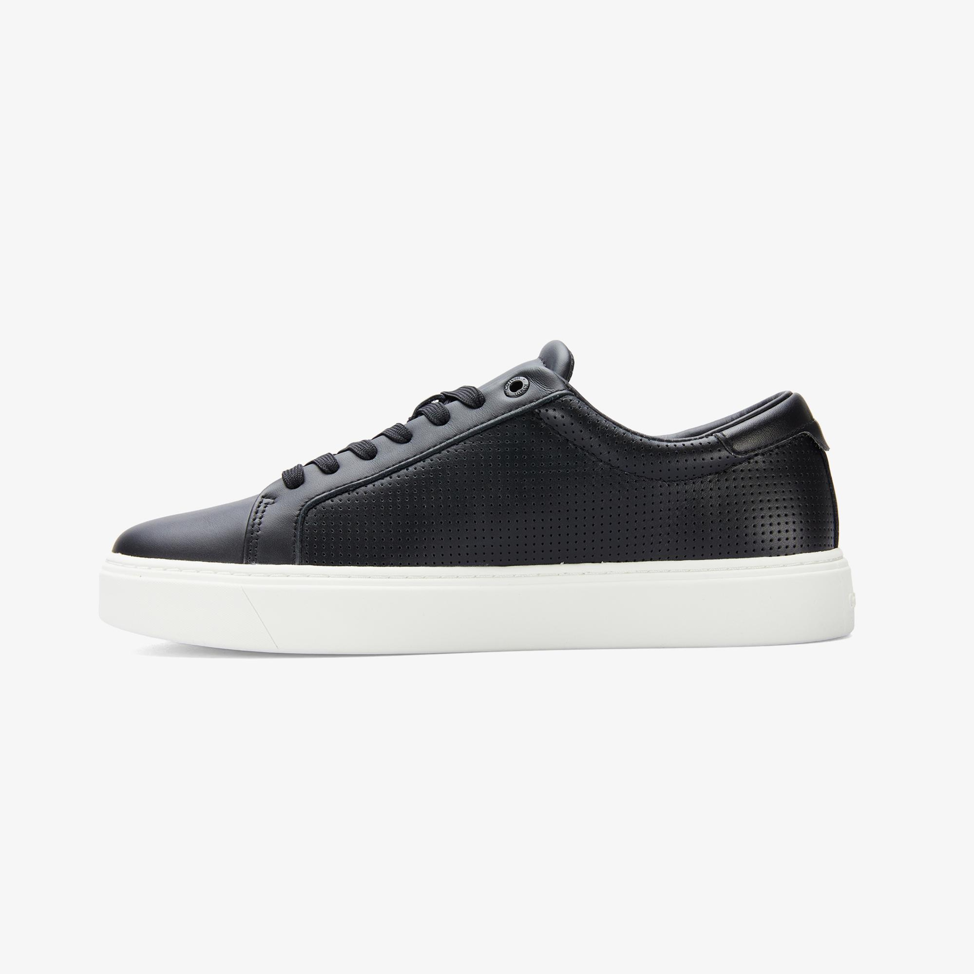 Calvin Klein Clean Cup Low Lace Up Erkek Siyah Sneaker