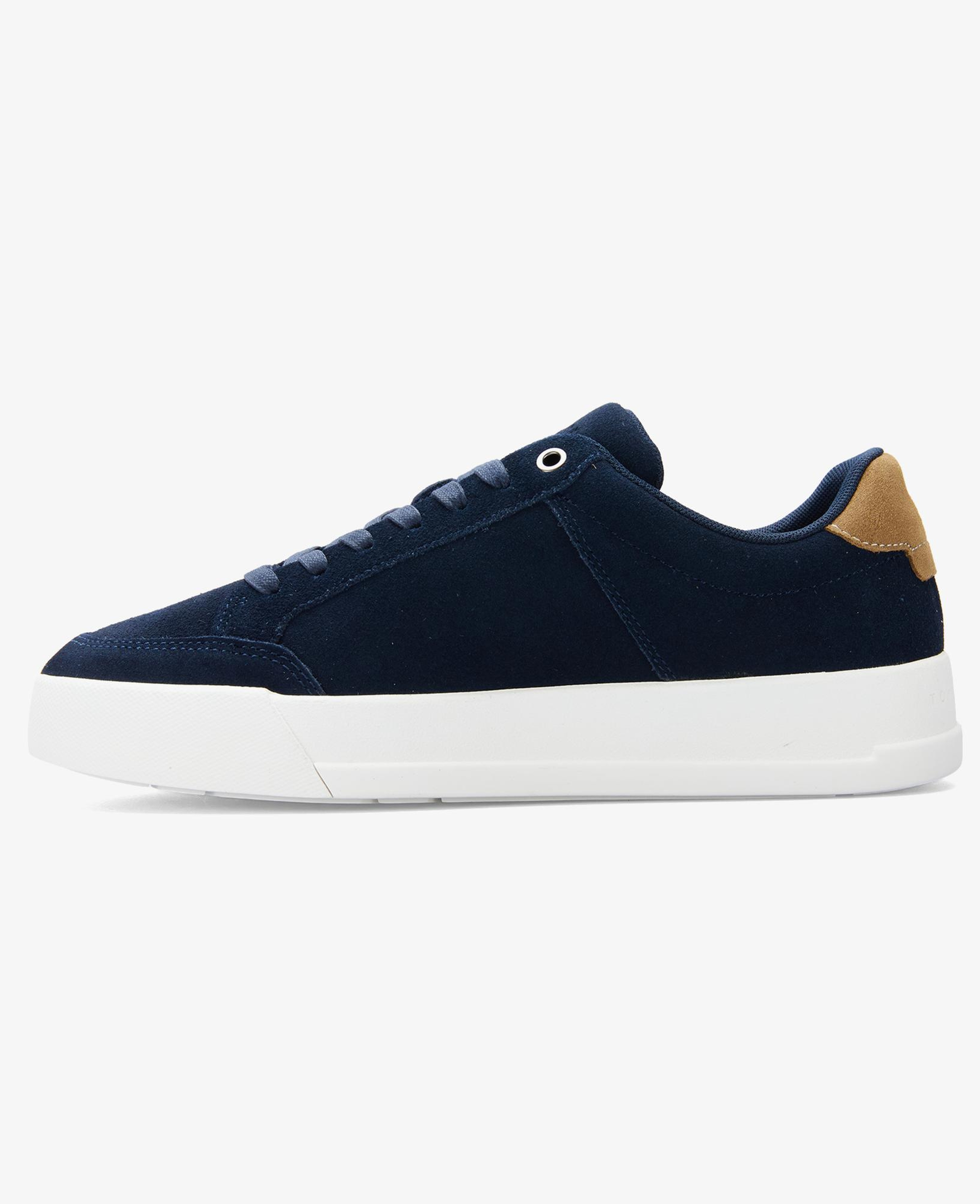 Tommy Hilfiger Court Summer Suede Erkek Lacivert Sneaker