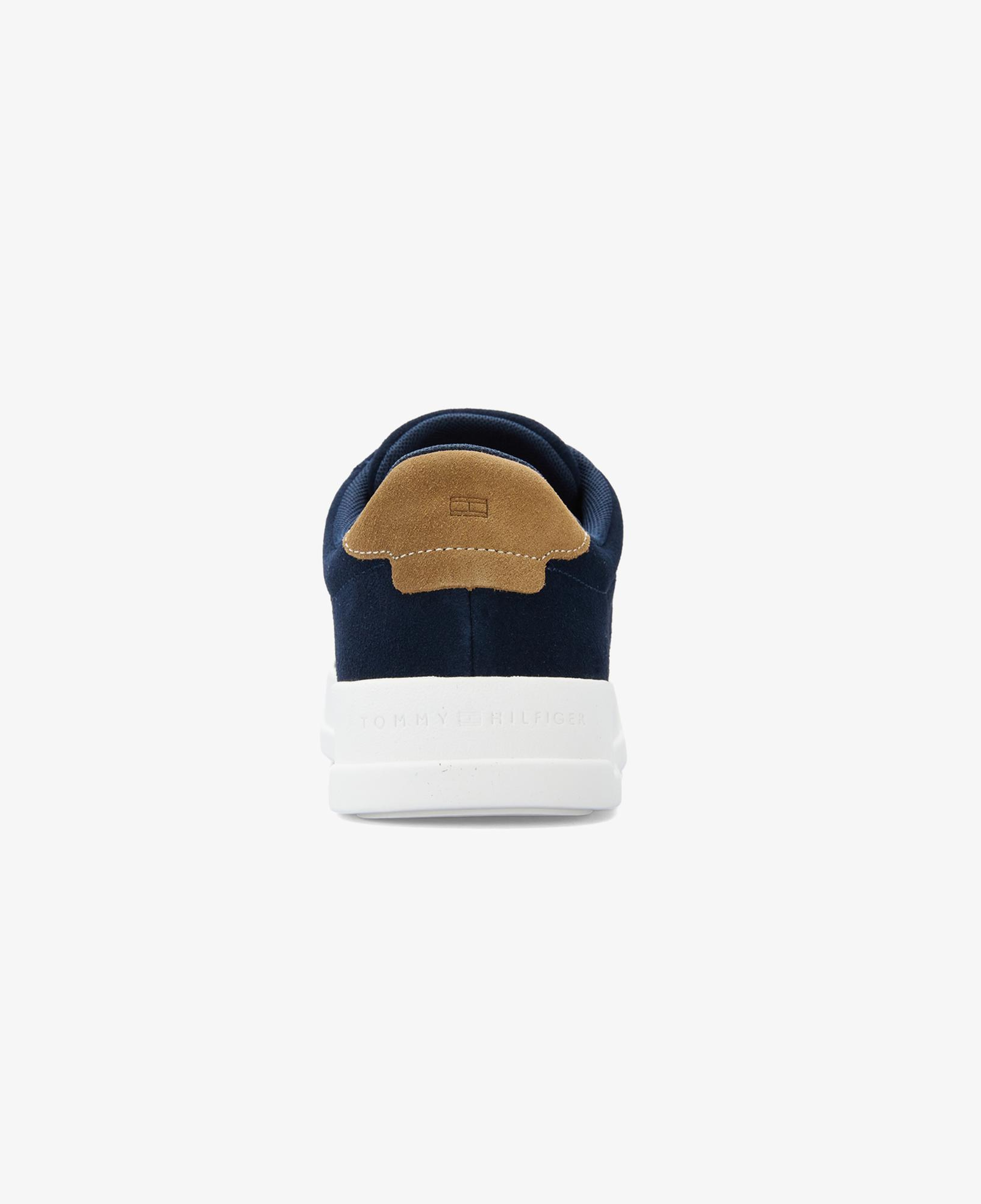 Tommy Hilfiger Court Summer Suede Erkek Lacivert Sneaker