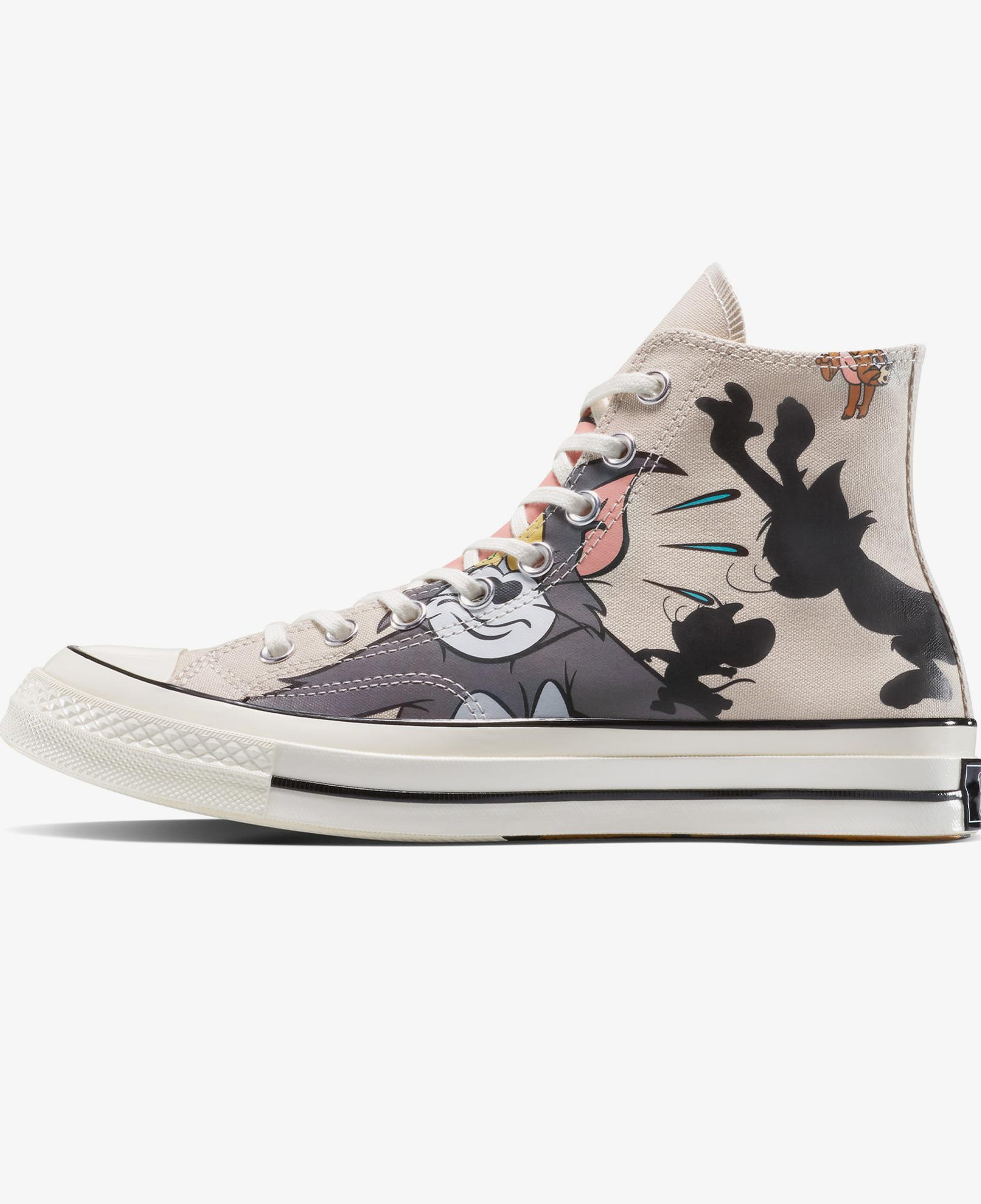 Converse x Tom & Jerry Chuck 70 Unisex Bej Sneaker