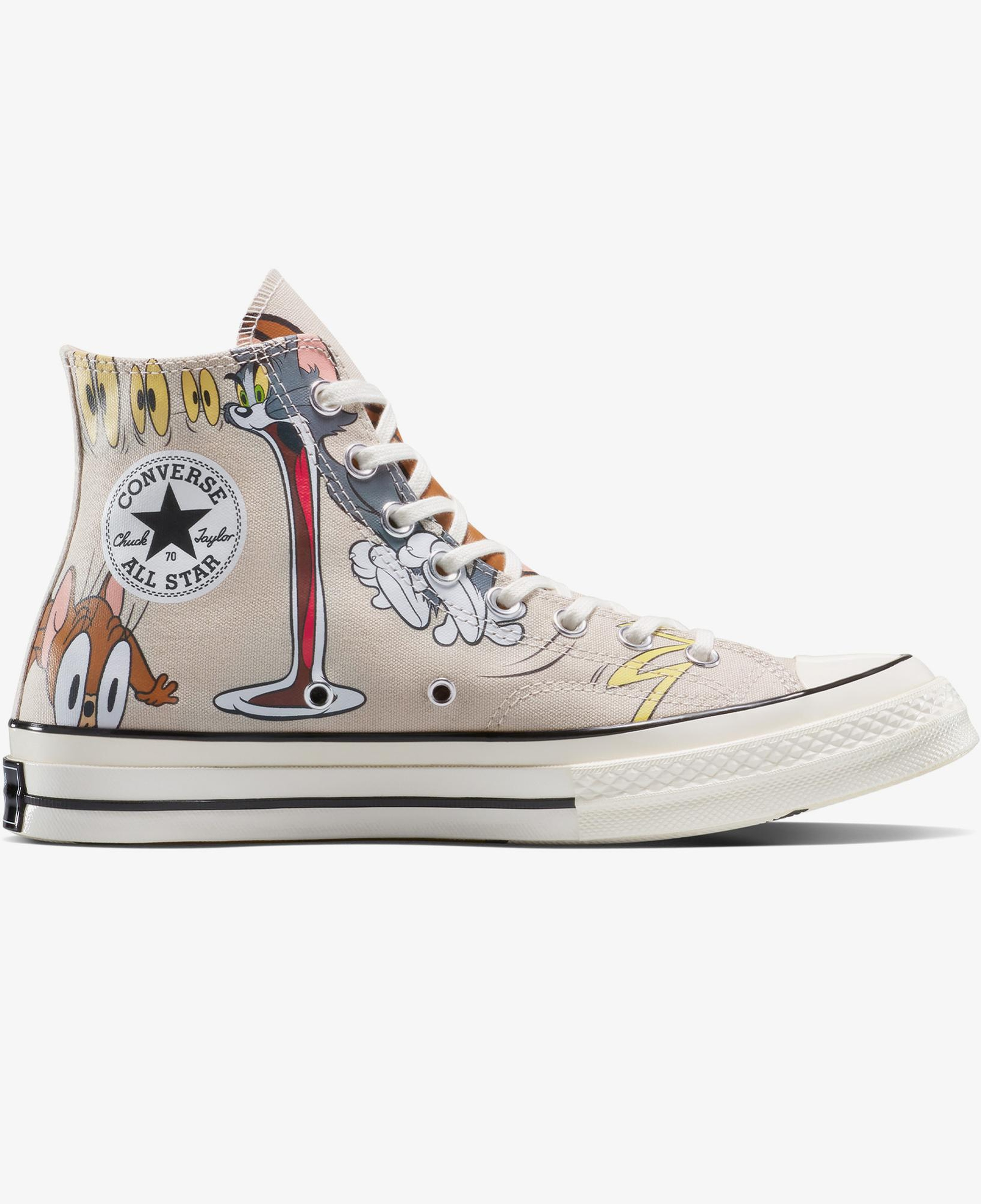 Converse x Tom & Jerry Chuck 70 Unisex Bej Sneaker