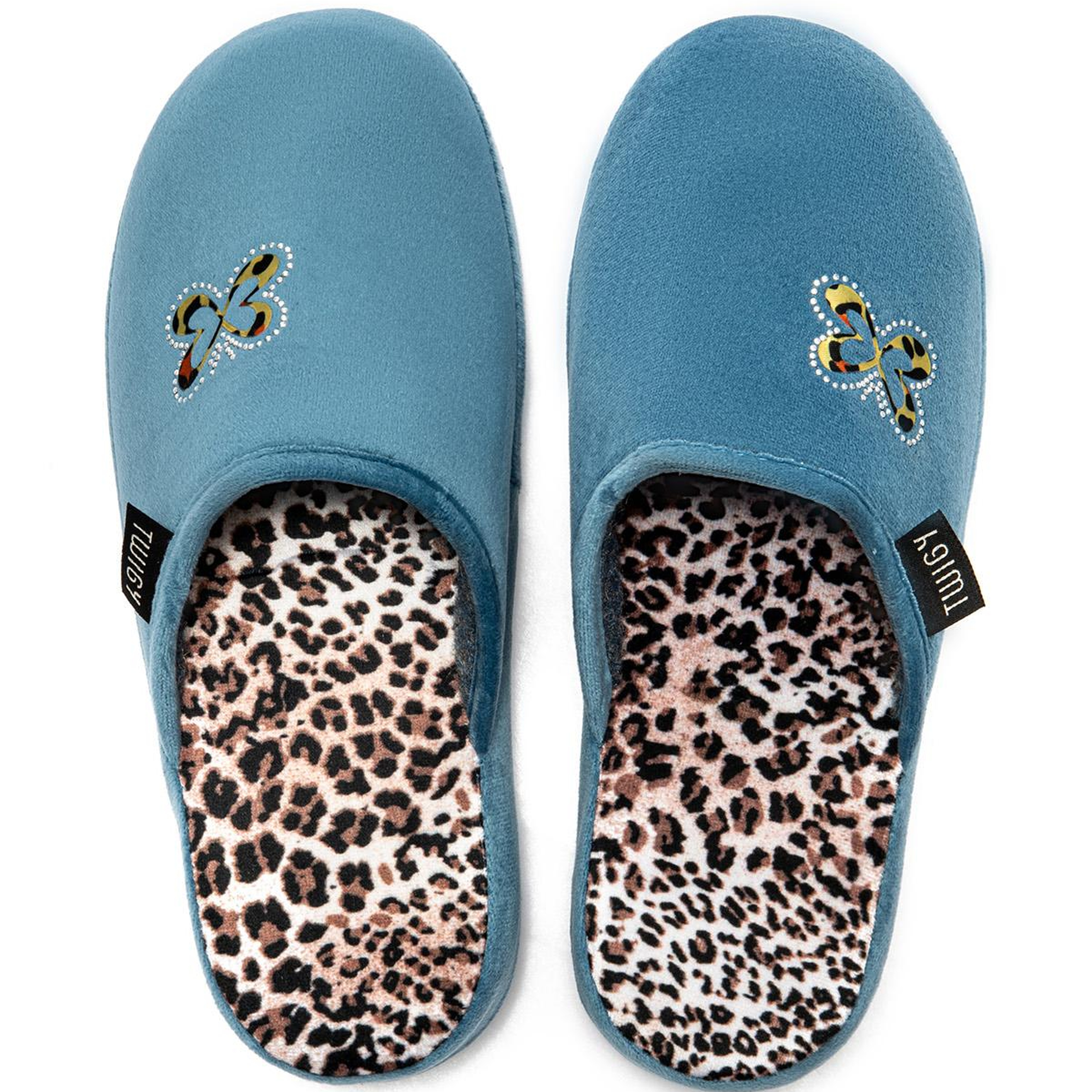 Kelebek Kadın Ev Terliği Mavi 36/40