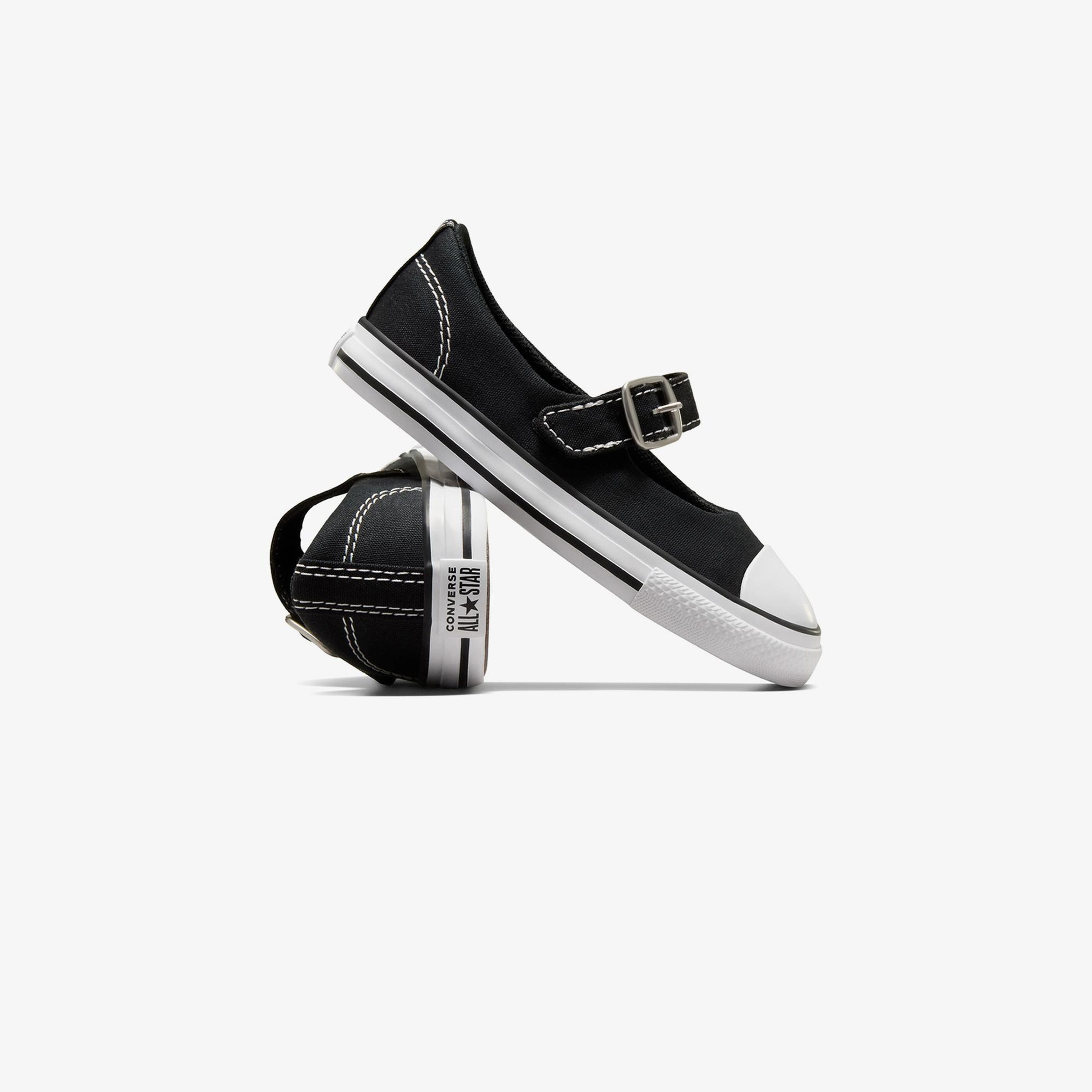Converse Chuck Taylor All Star Dainty Mary Jane Çocuk Siyah Babet