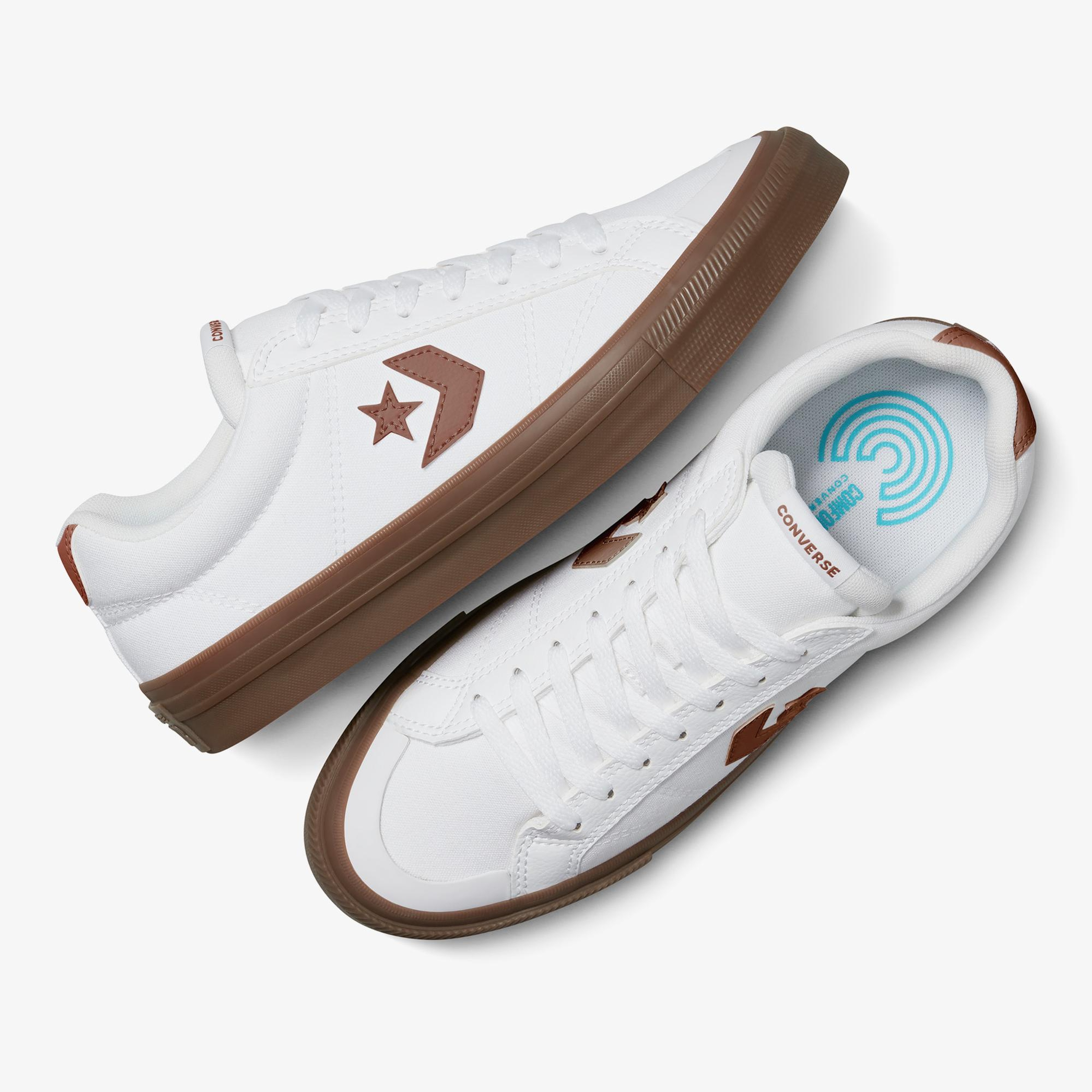 Converse Sport Casual Unisex Krem Sneaker
