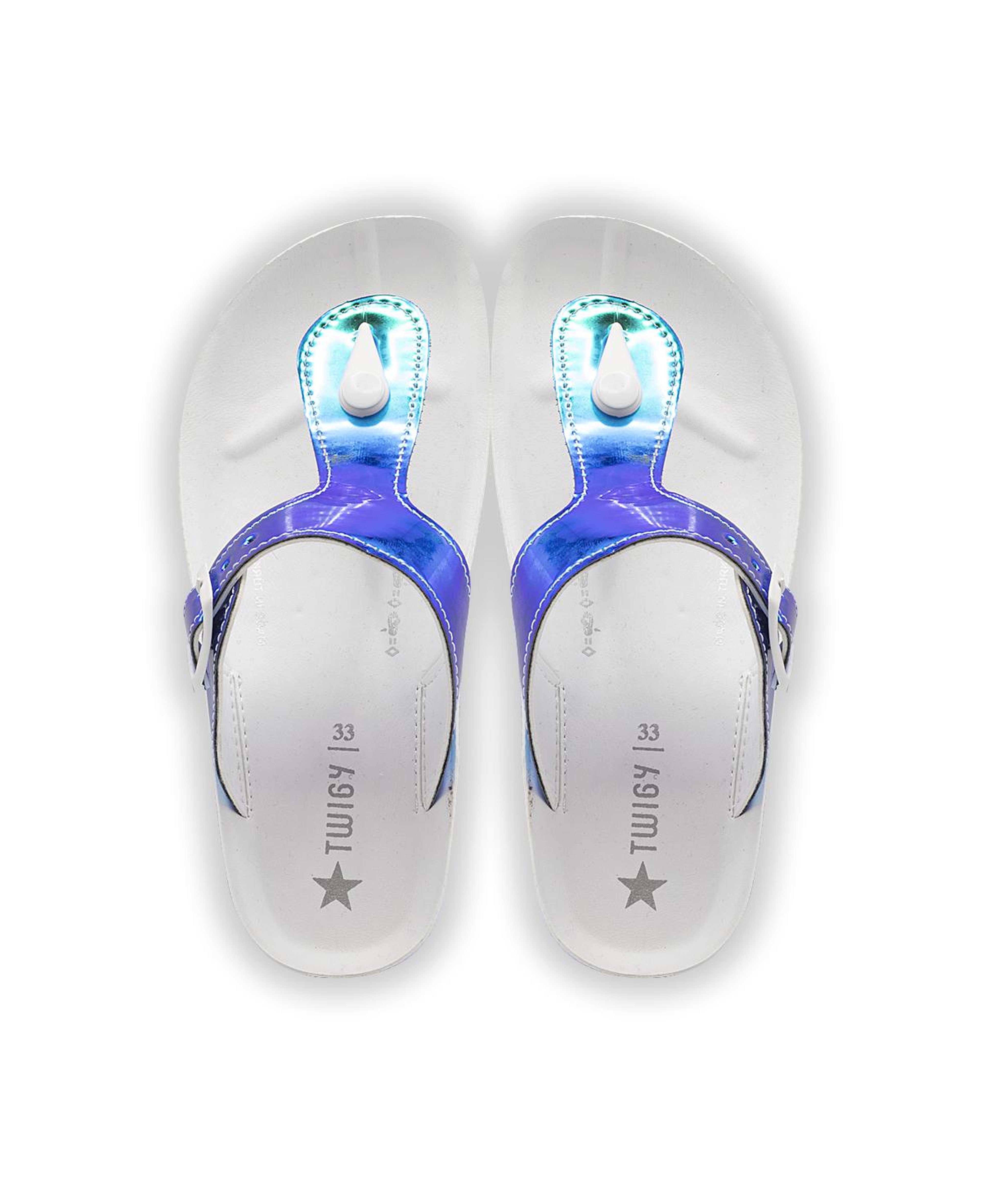 Zum Çocuk Parmak Arası Terlik Turkuaz 30/35