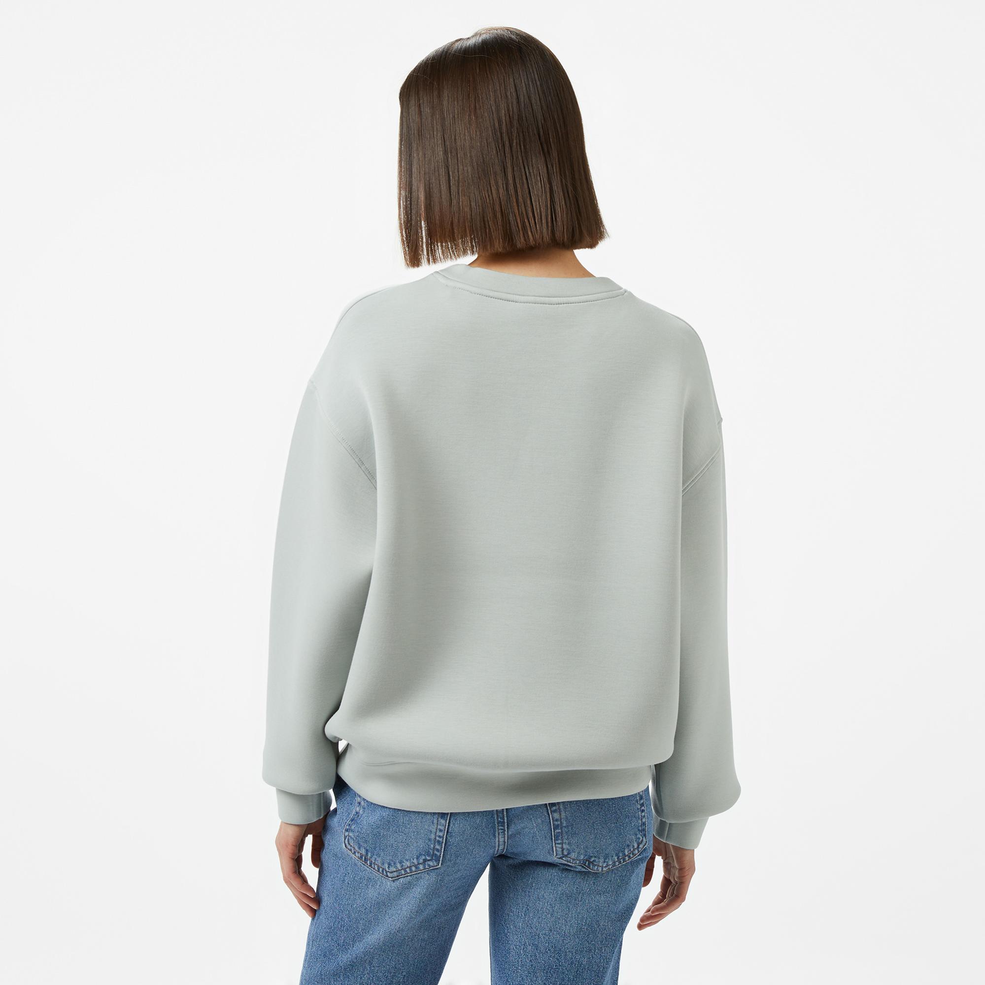 Guess Cecilia Scuba Kadın Yeşil Sweatshirt