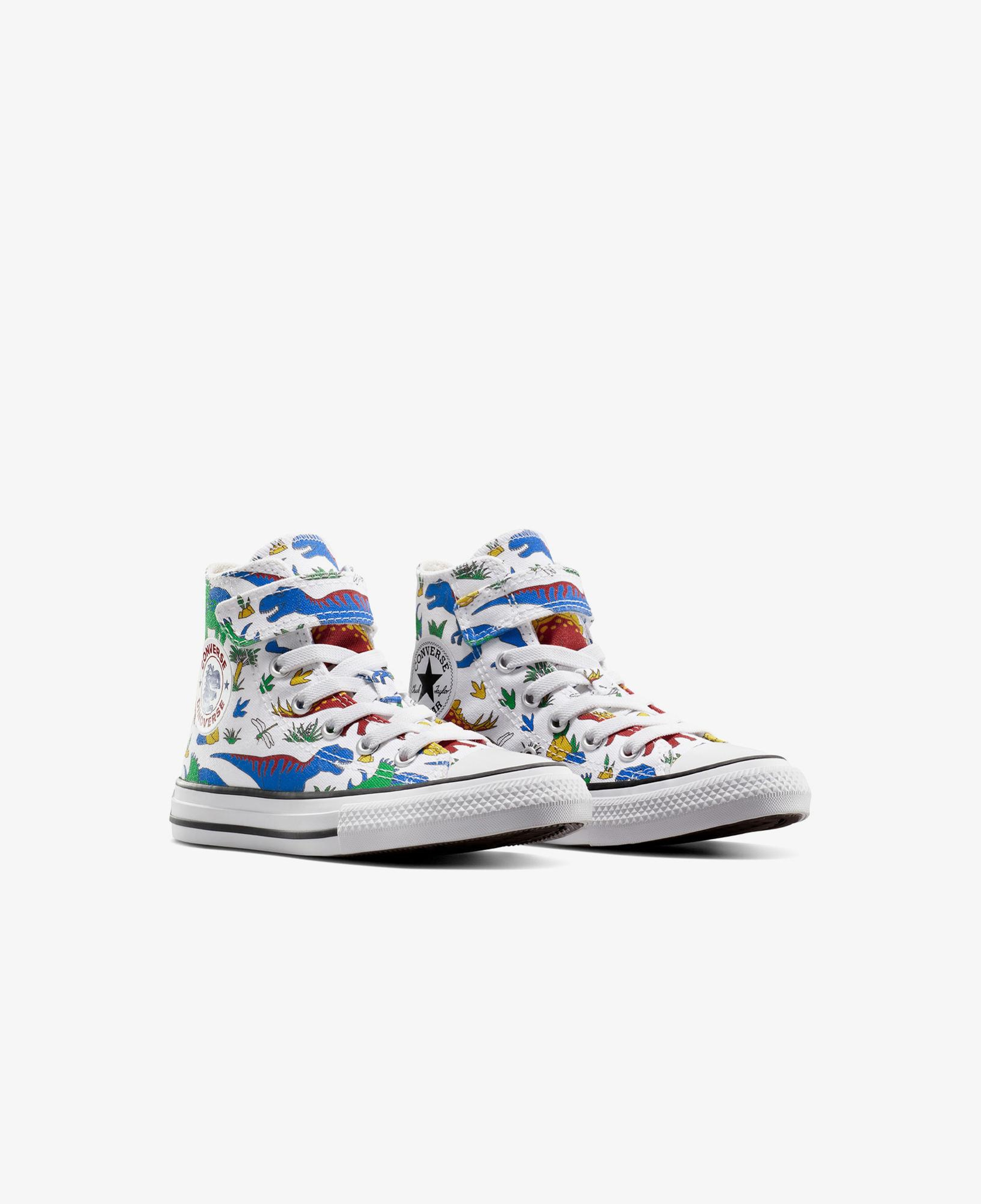 Converse Chuck Taylor All Star Dino Party Easy On Çocuk Beyaz/Kırmızı Sneaker
