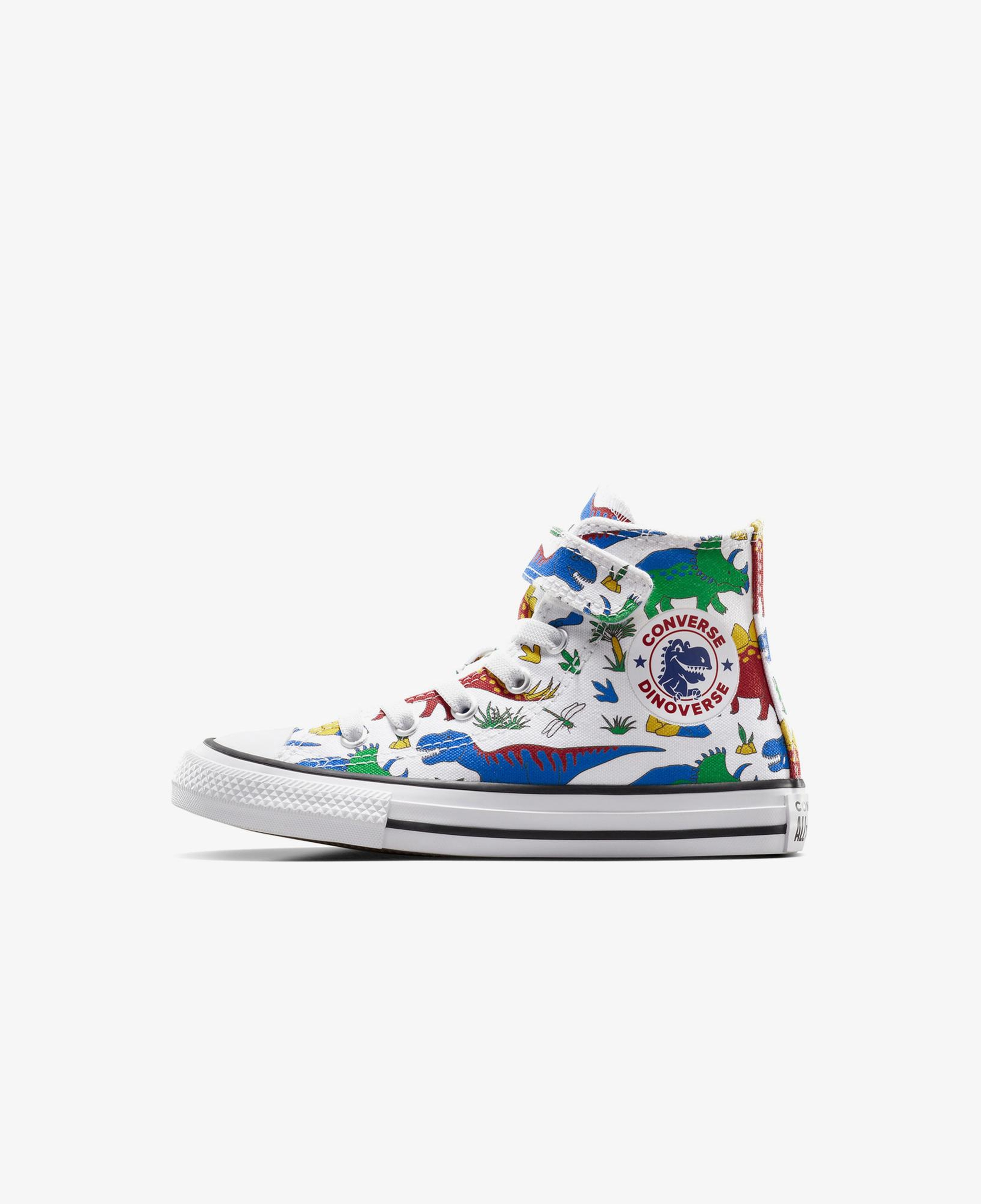 Converse Chuck Taylor All Star Dino Party Easy On Çocuk Beyaz/Kırmızı Sneaker