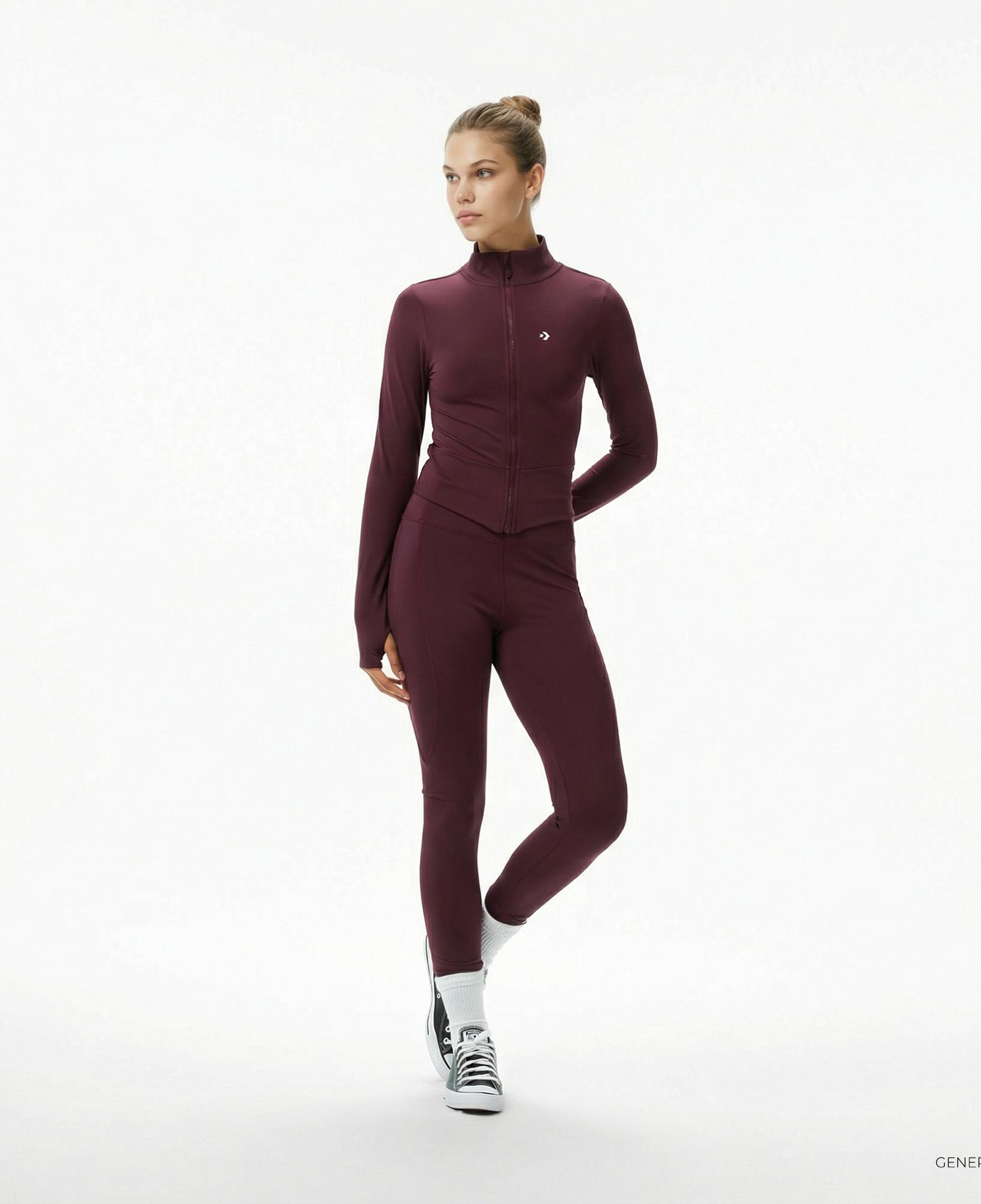 Converse Kadın Bordo Tayt