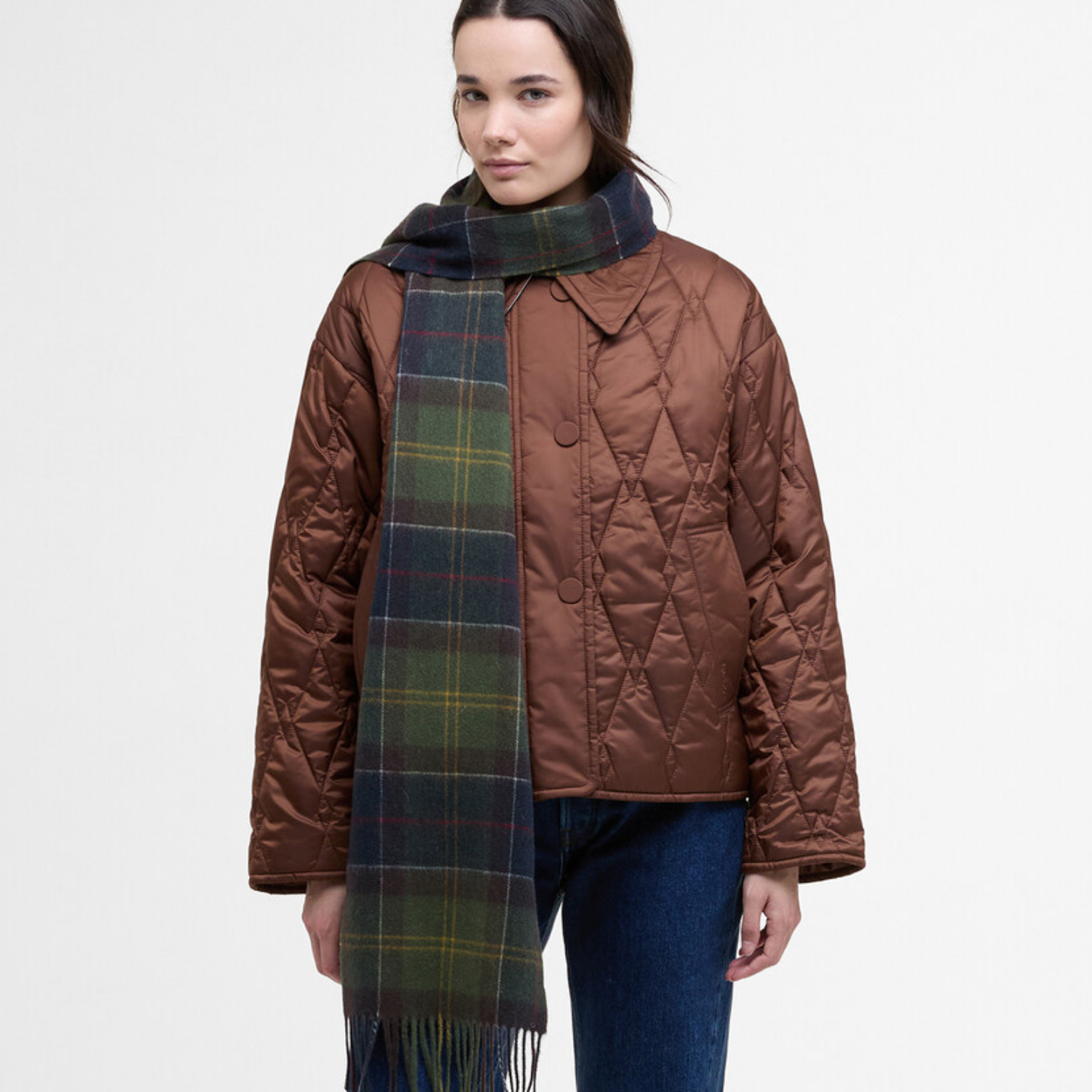 Barbour Tartan Kaşmir Şal