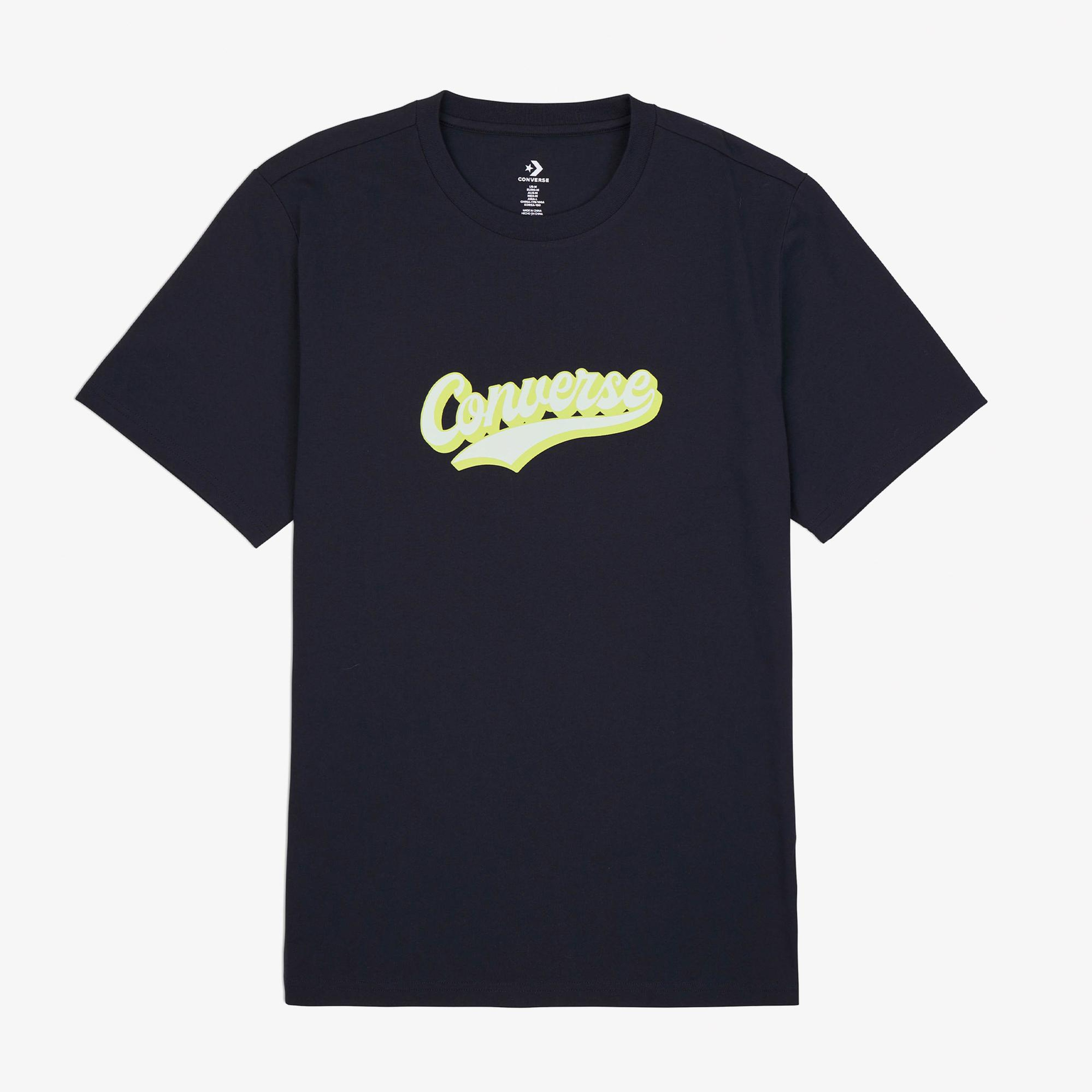 Converse Erkek Baskılı Lacivert T-Shirt