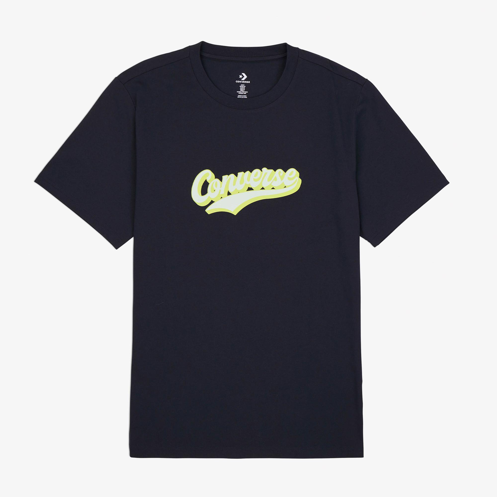 Converse Erkek Baskılı Lacivert T-Shirt