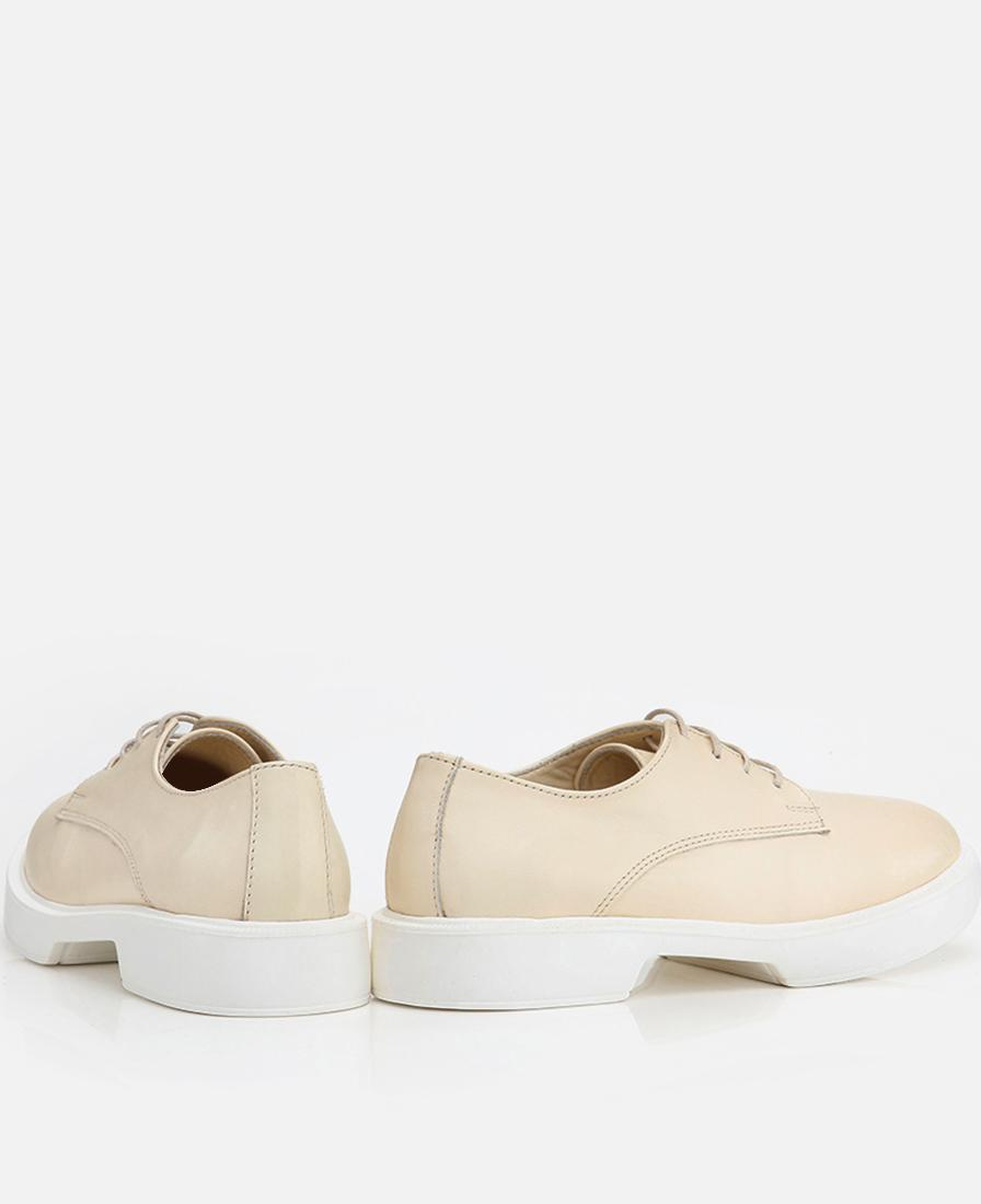 Kadın Deri Ekru Oxford