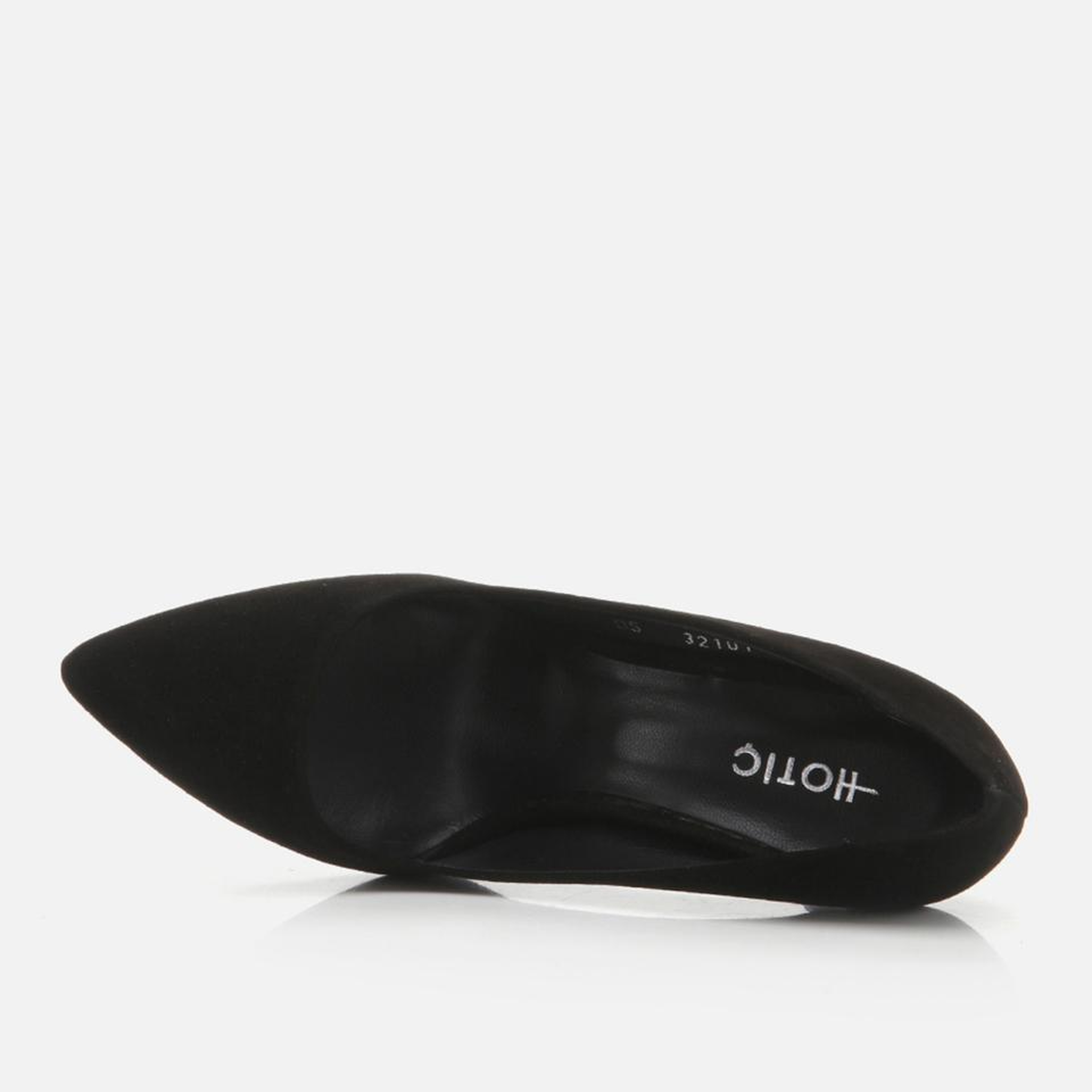 Kadın Deri Siyah Stiletto