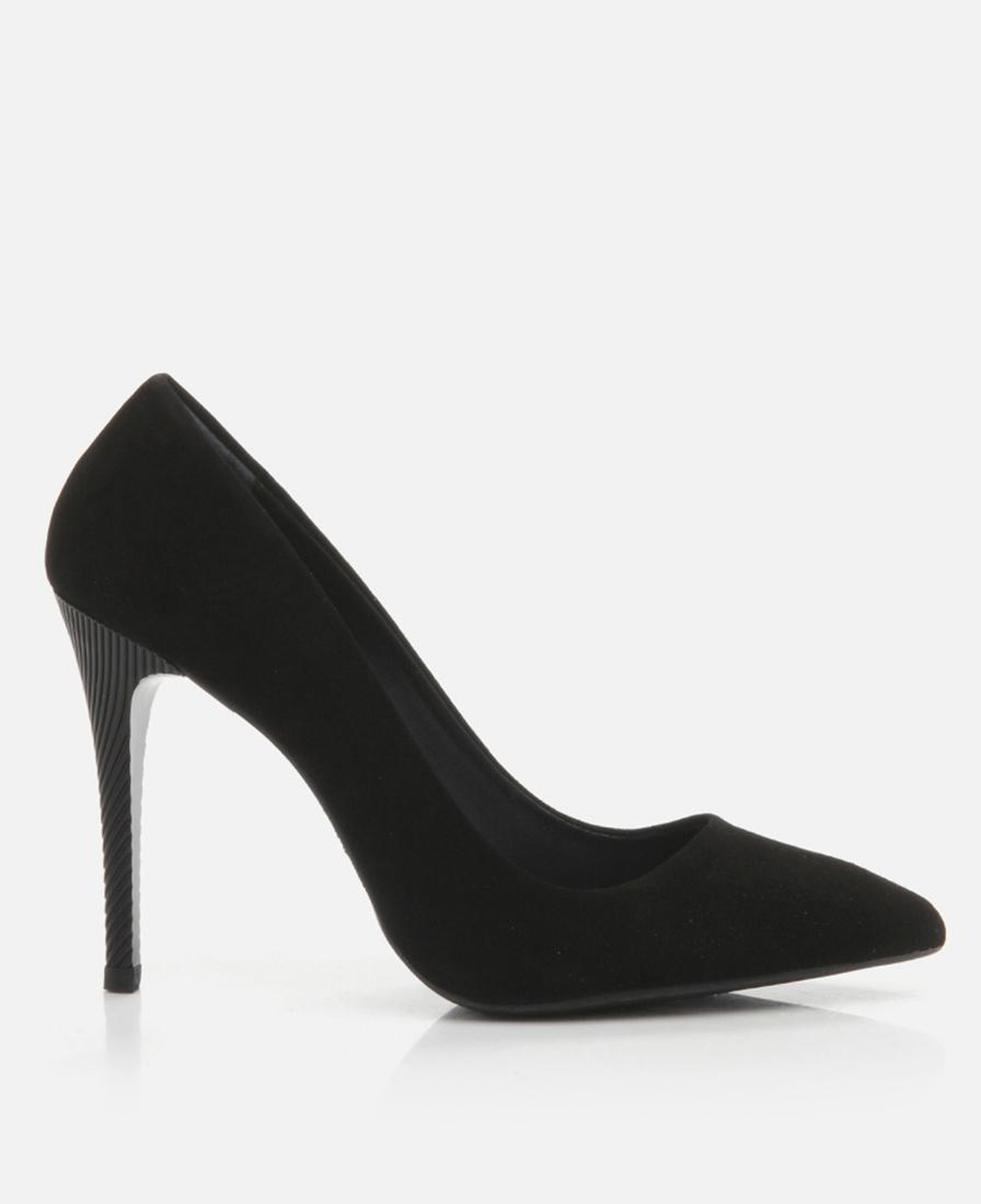 Kadın Deri Siyah Stiletto