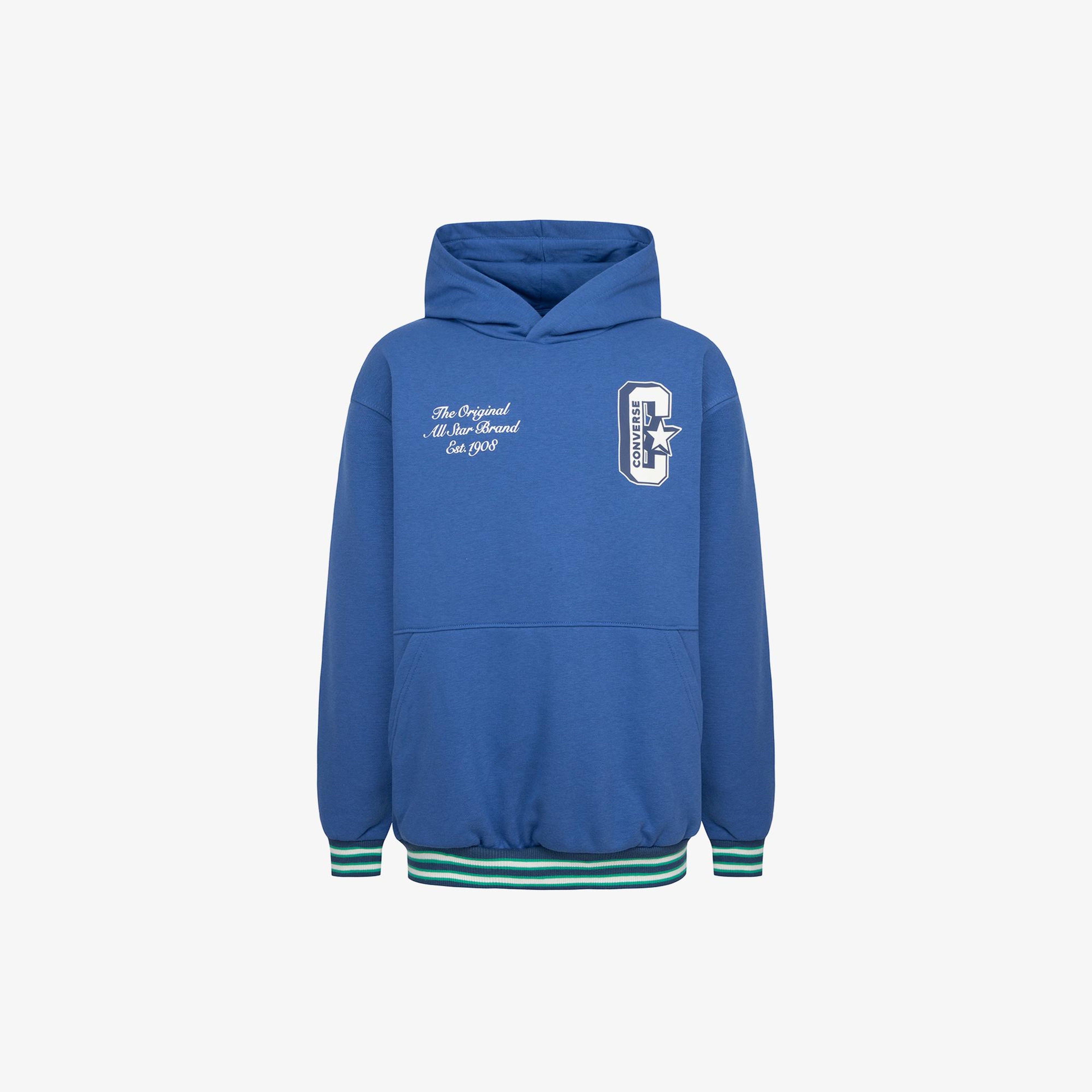 Converse Retro Varsıty Çocuk Lacivert Hoodie