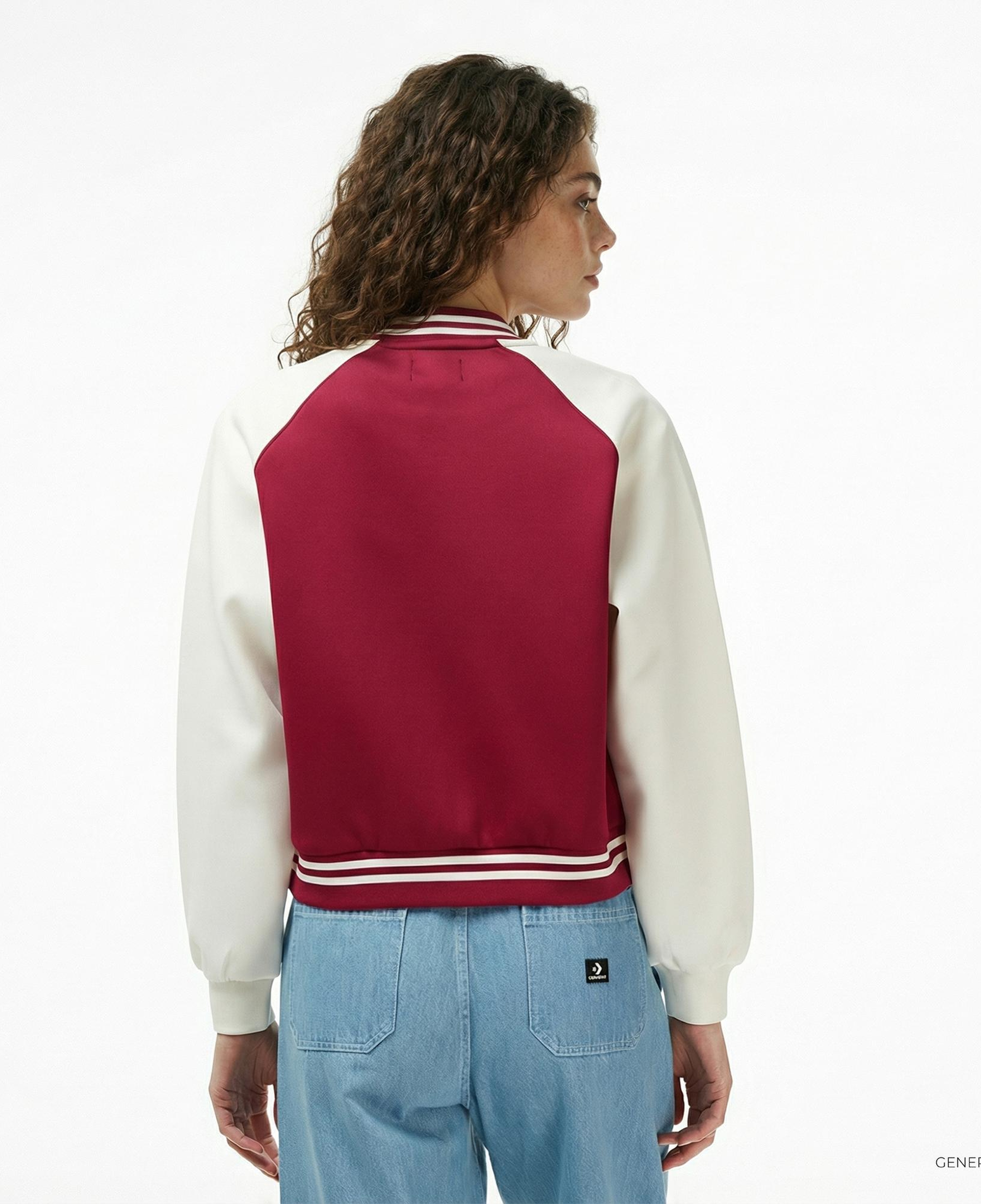 Converse Unisex Bordo Ceket