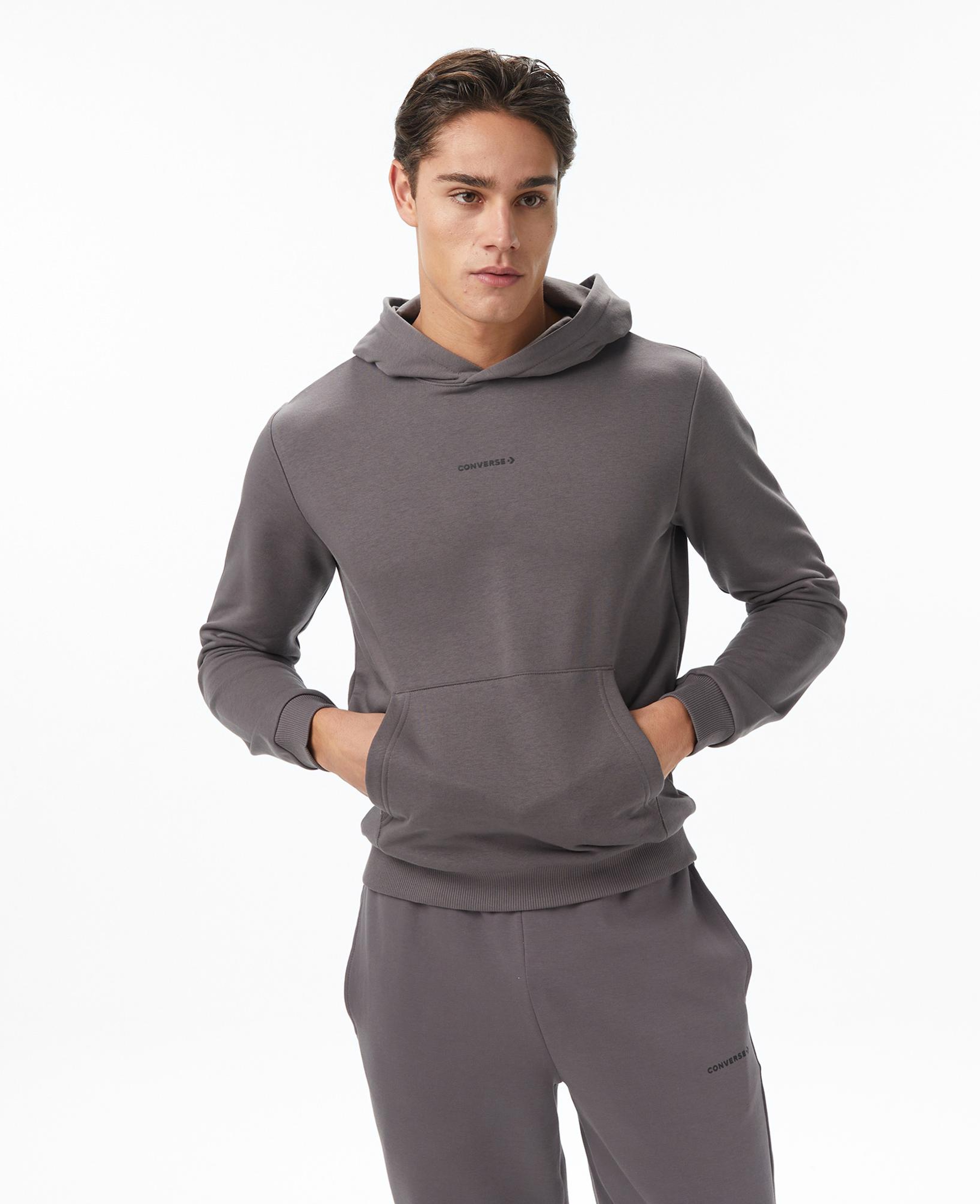 Converse Erkek Gri Sweatshirt