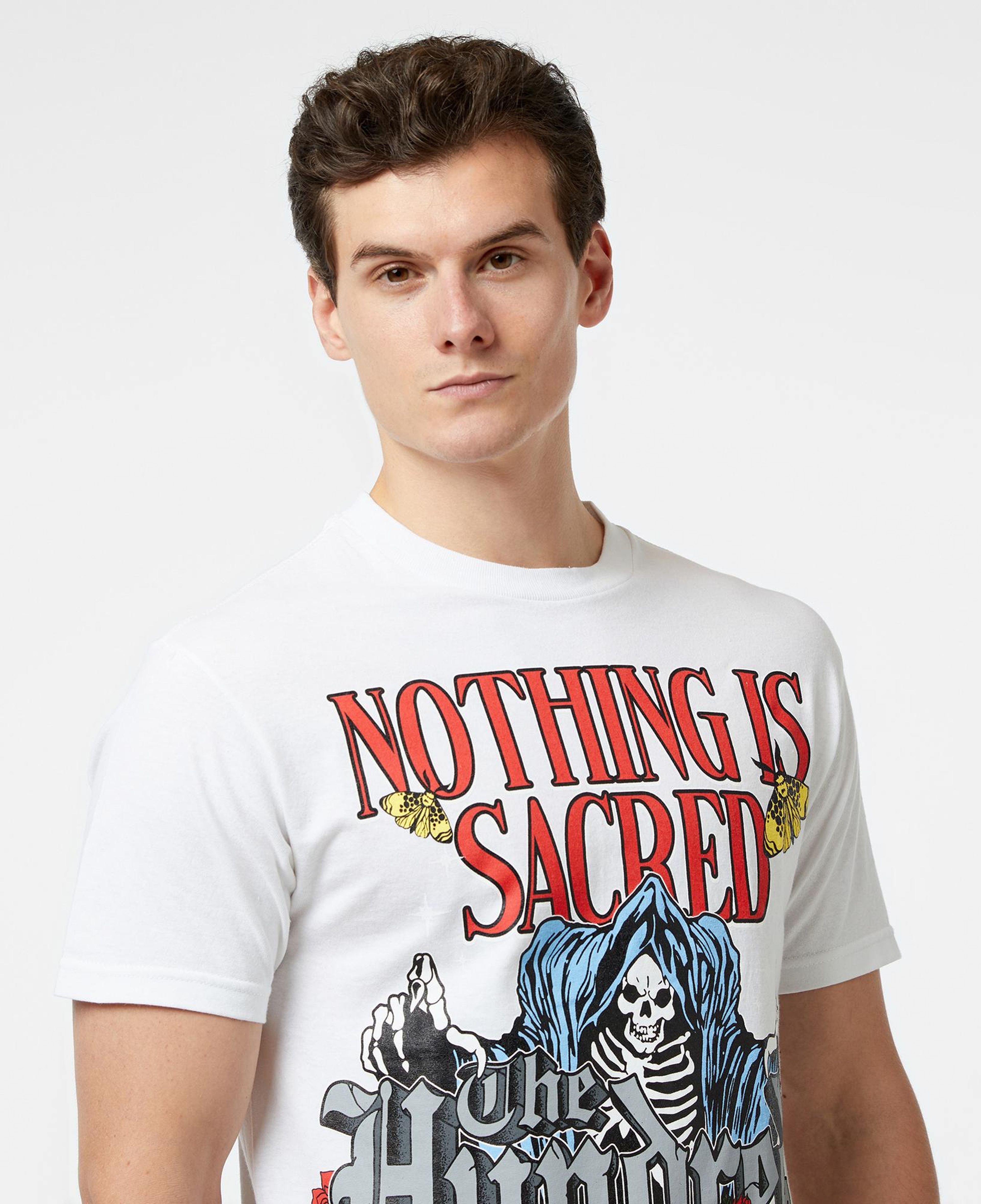 The Hundreds Sacred Beginnings Erkek Beyaz T-Shirt