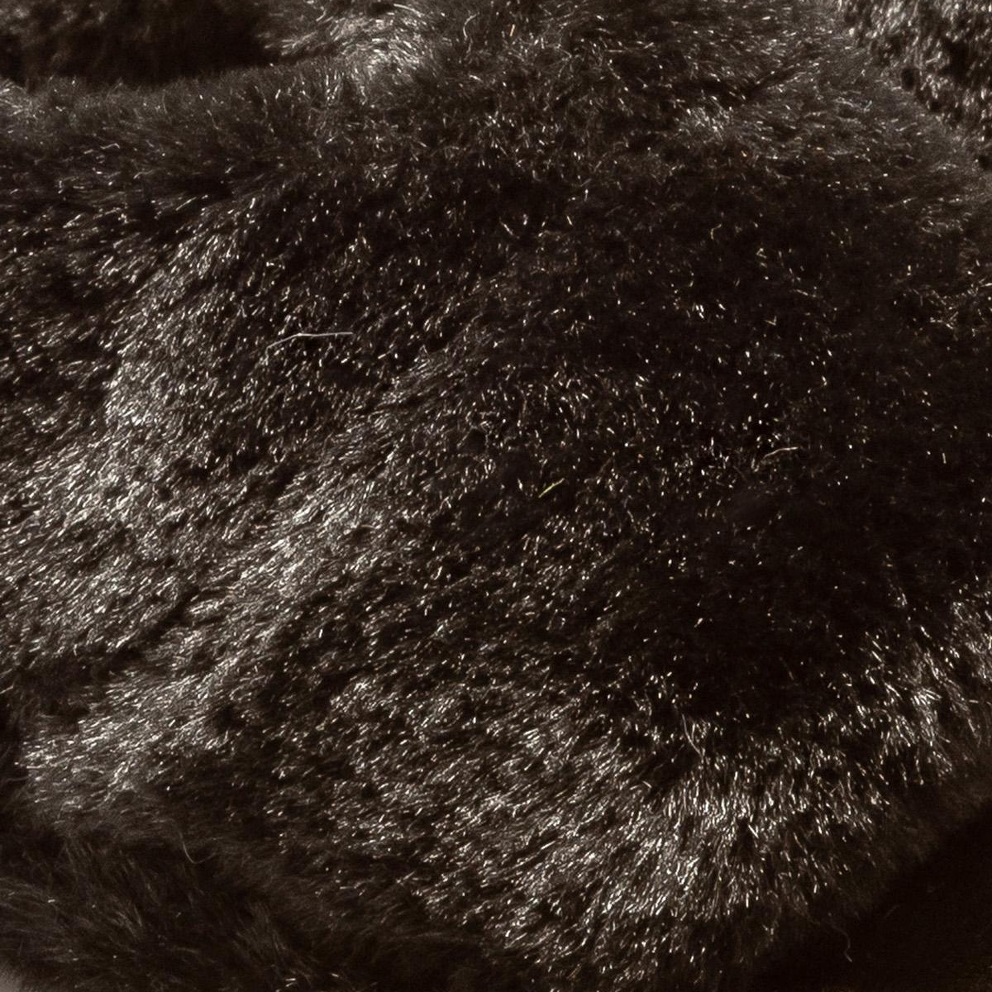 Moli Peluş Kadın Ev Terliği Siyah 36/41