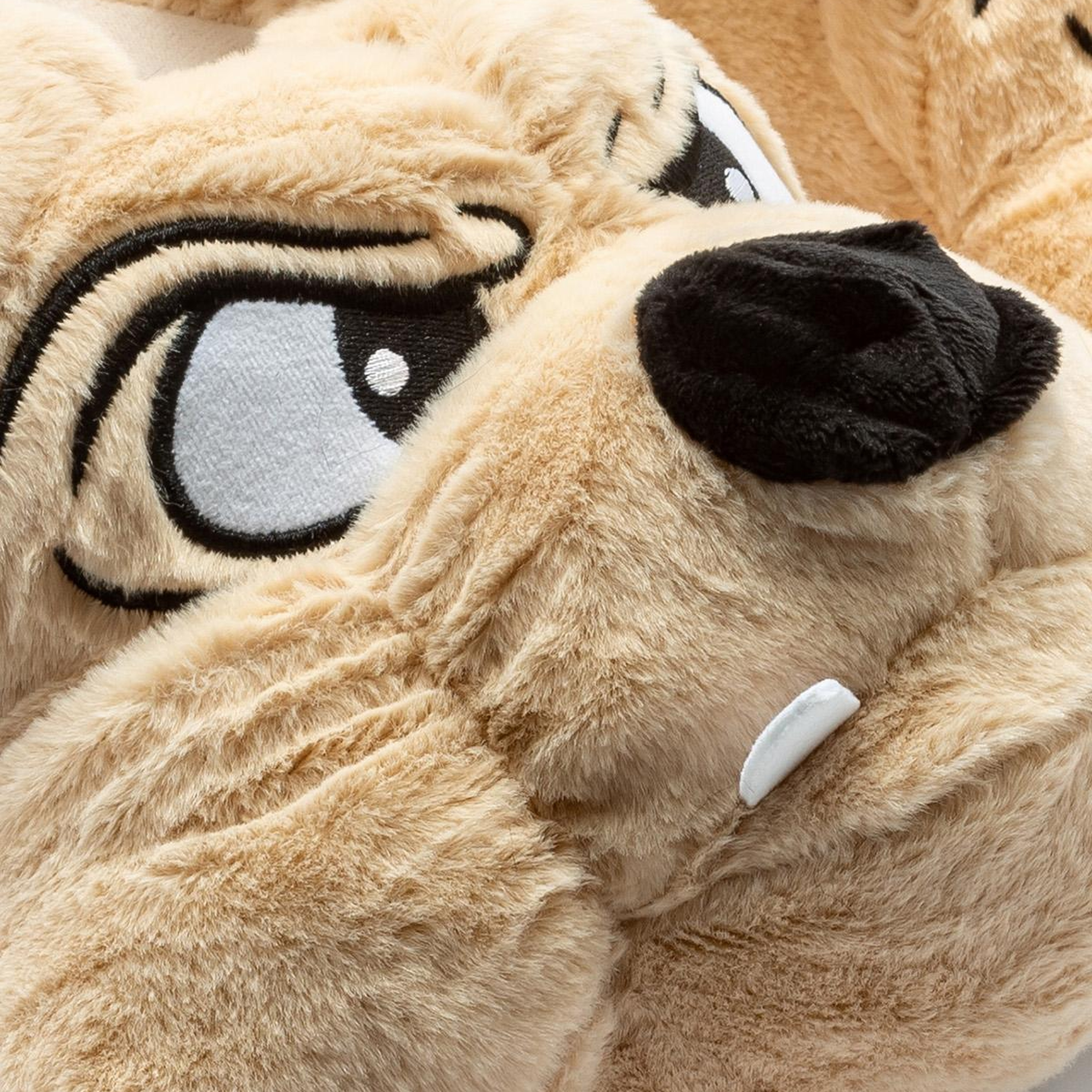 Cane Kadın,Garson Boy Hayvanlı Panduf Bej 33/38