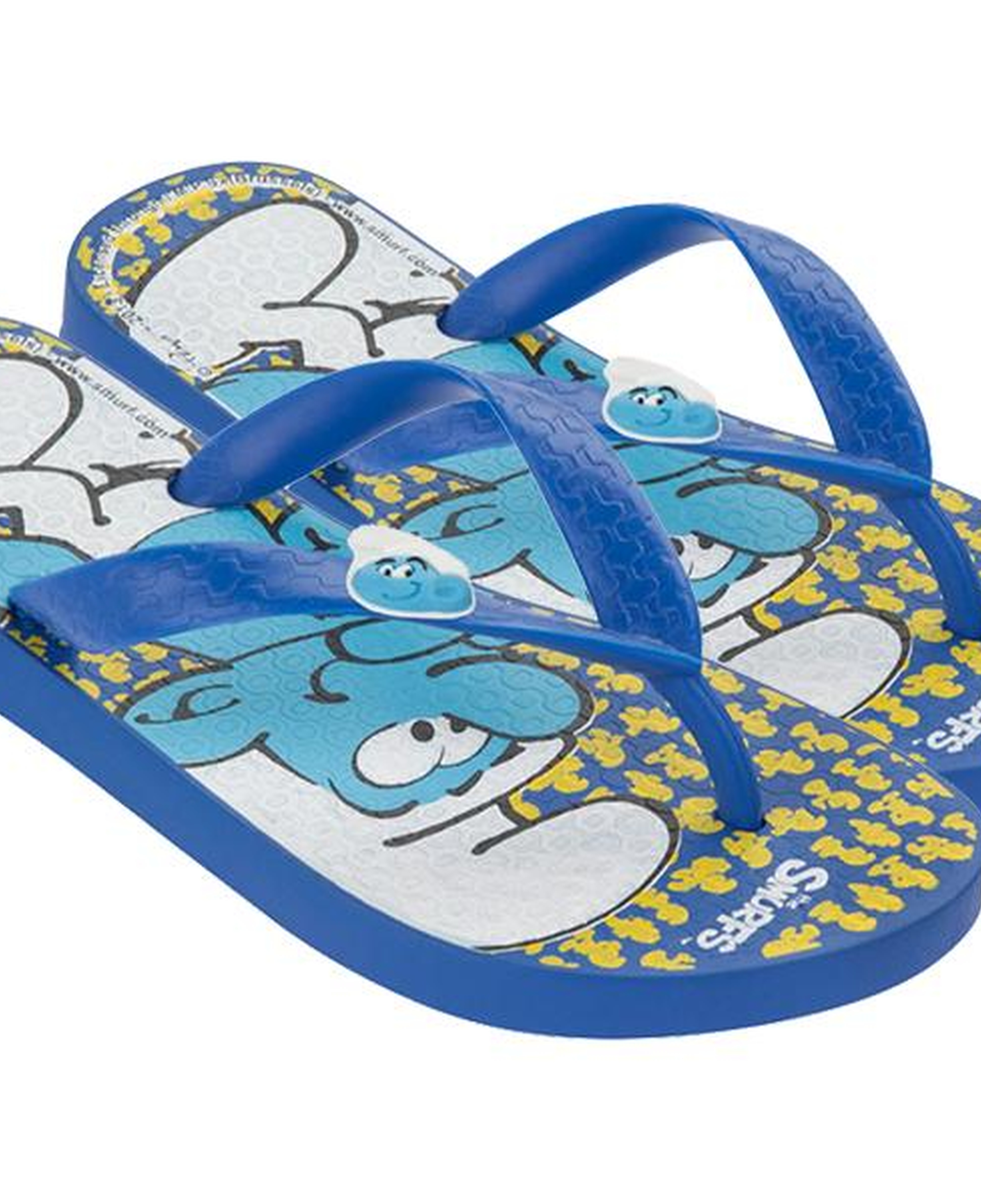 Smurfs Kids Parmak Arası Terlik Mavi 25/34