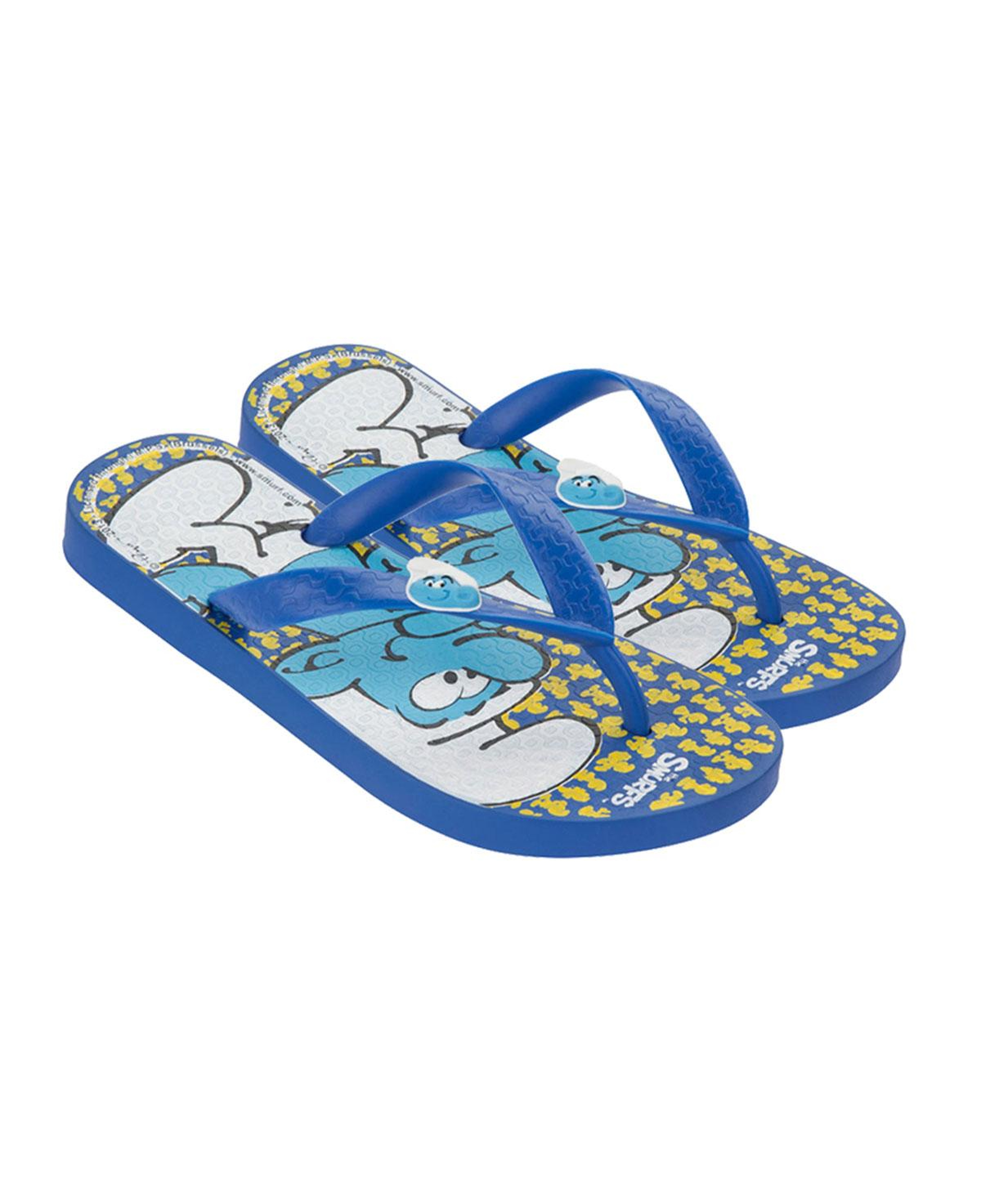 Smurfs Kids Parmak Arası Terlik Mavi 25/34