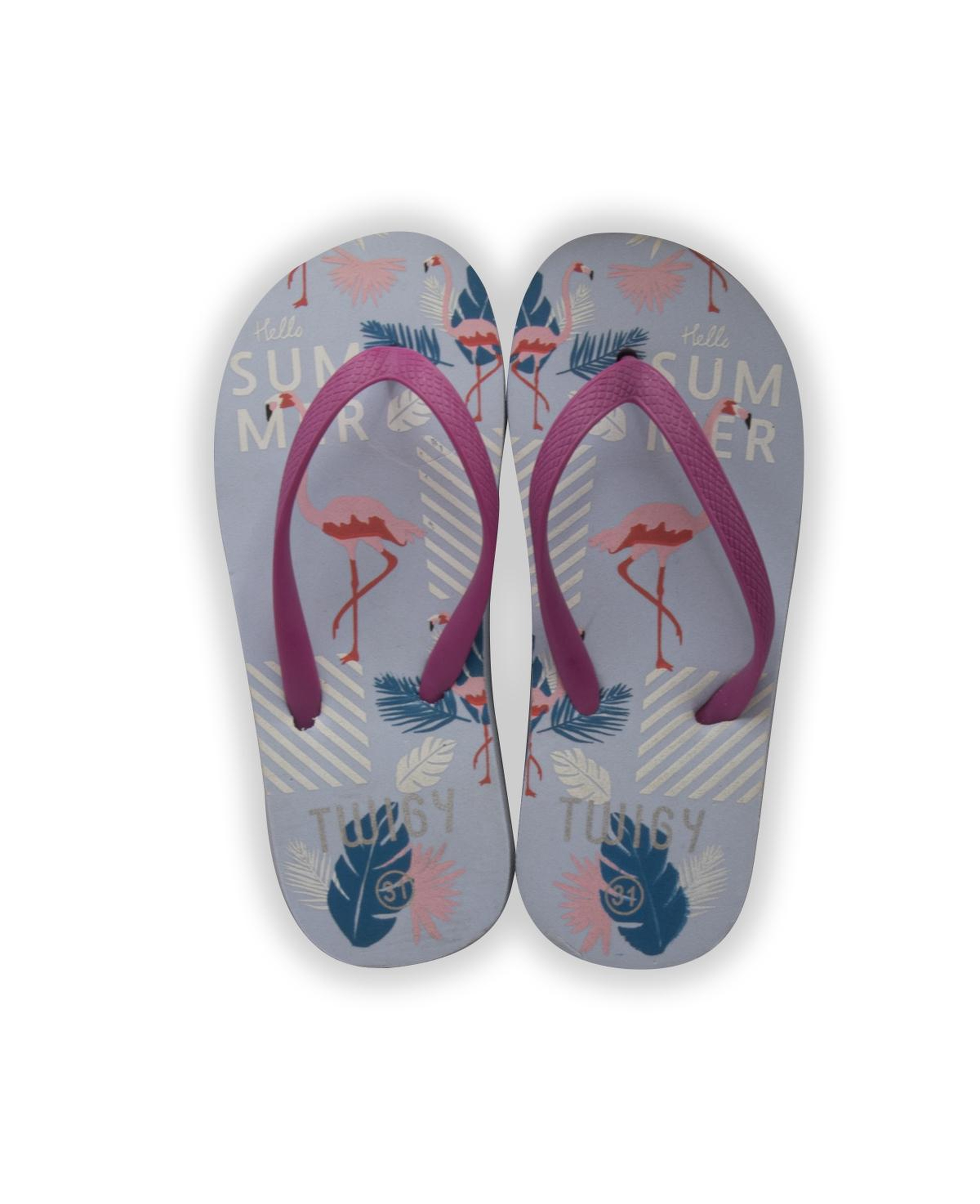 Haya Çocuk Parmak Arası Terlik Mavi 28/35