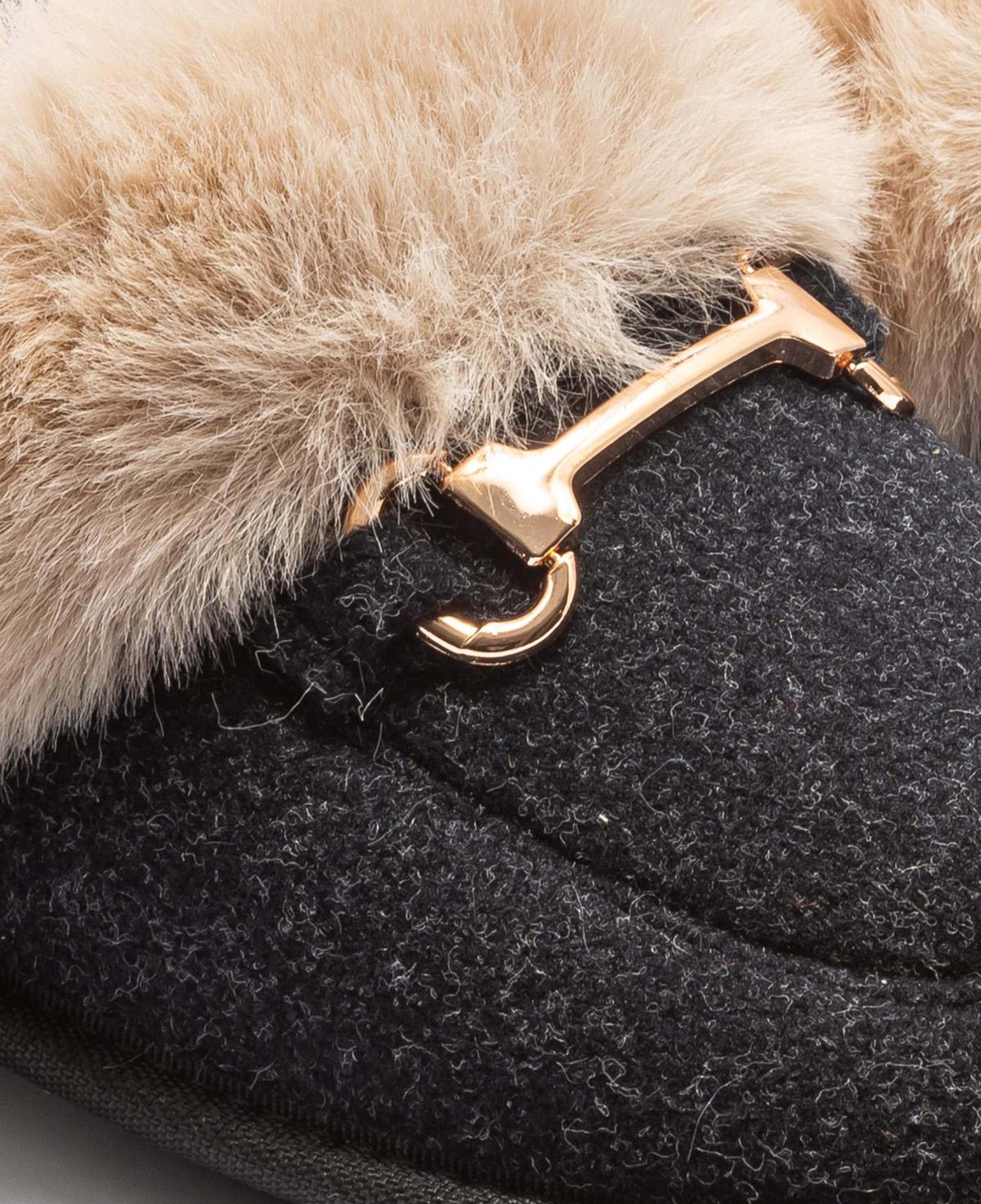 Ania Kadın Tokalı Ev Terliği Siyah 37/41