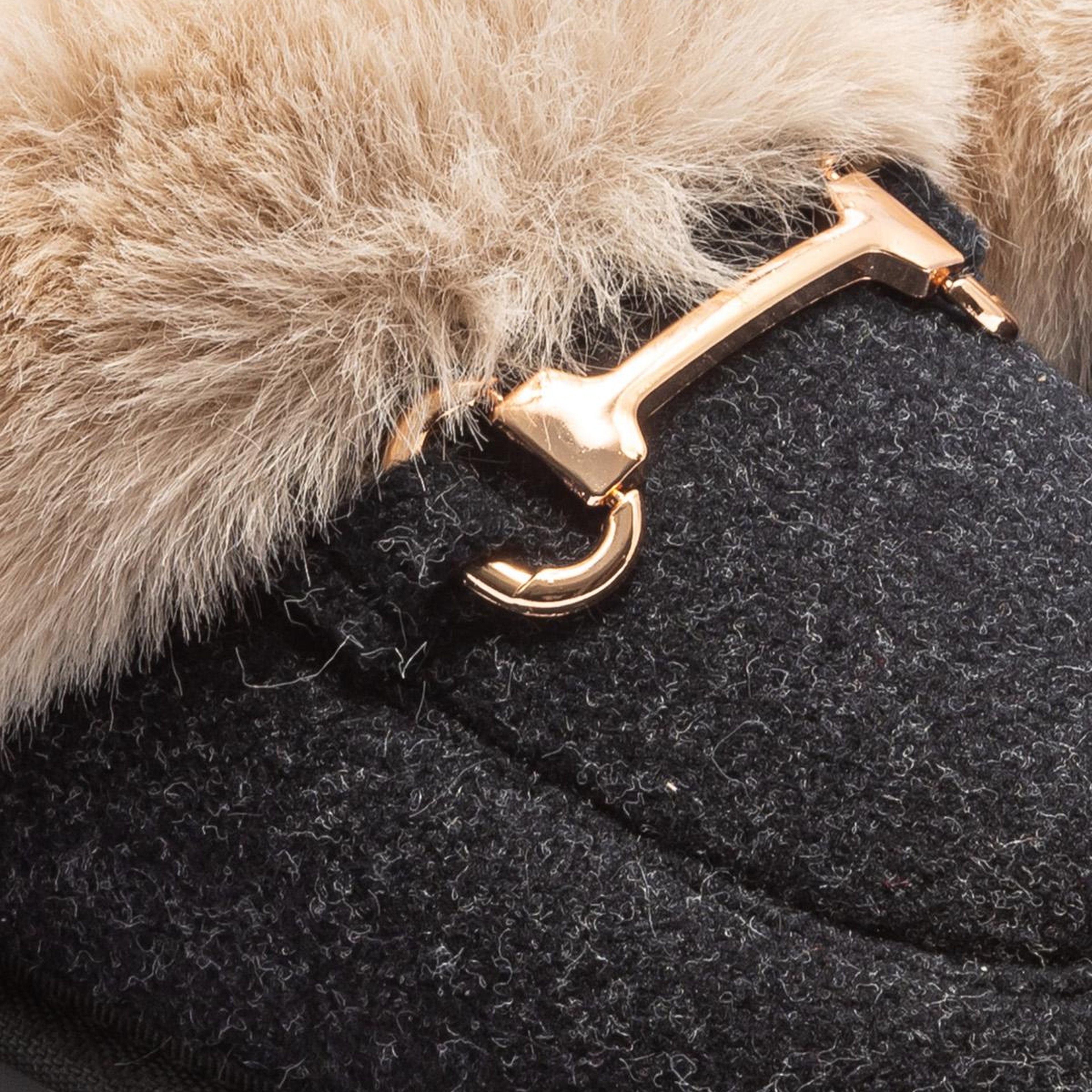 Ania Kadın Tokalı Ev Terliği Siyah 37/41