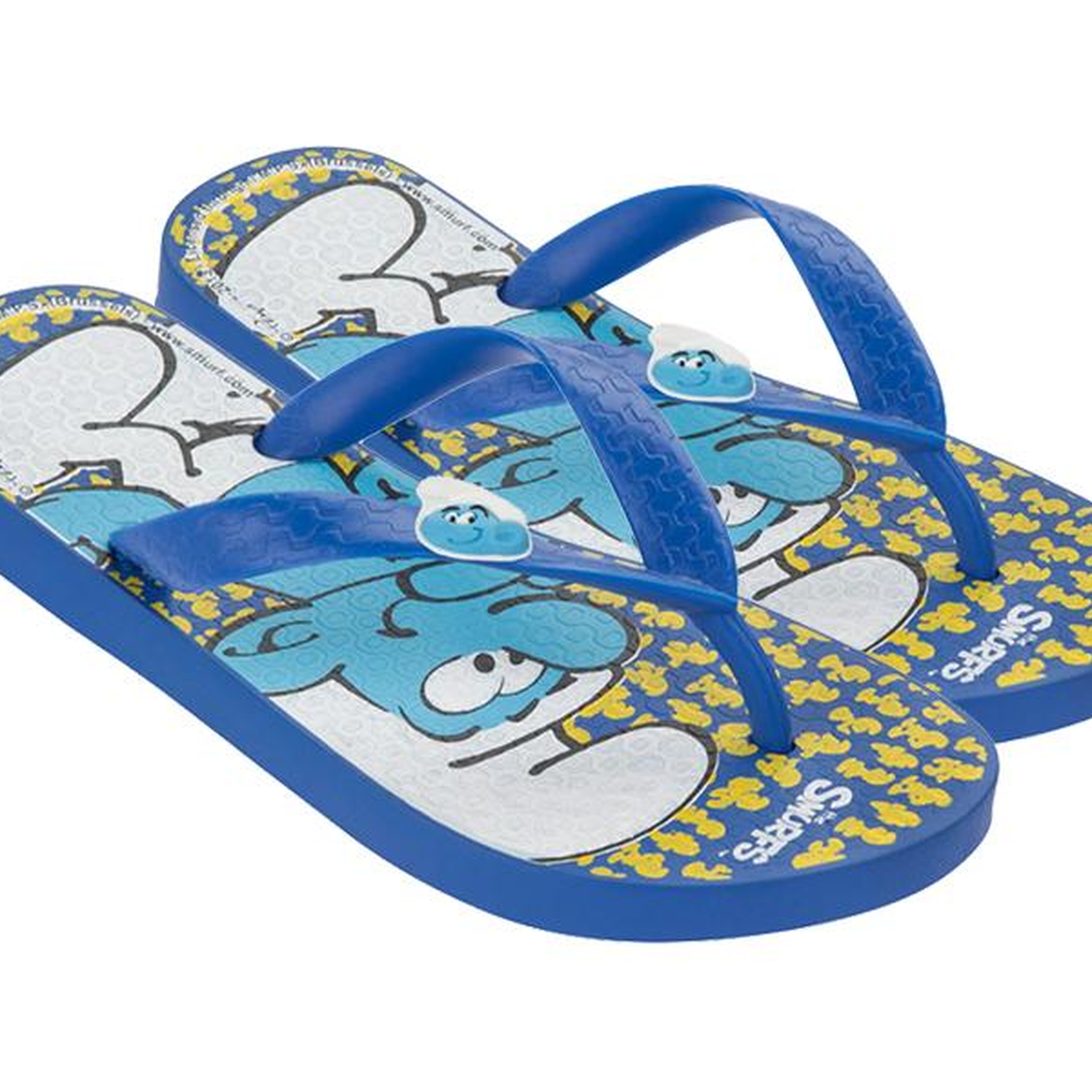 Smurfs Kids Parmak Arası Terlik Mavi 25/34