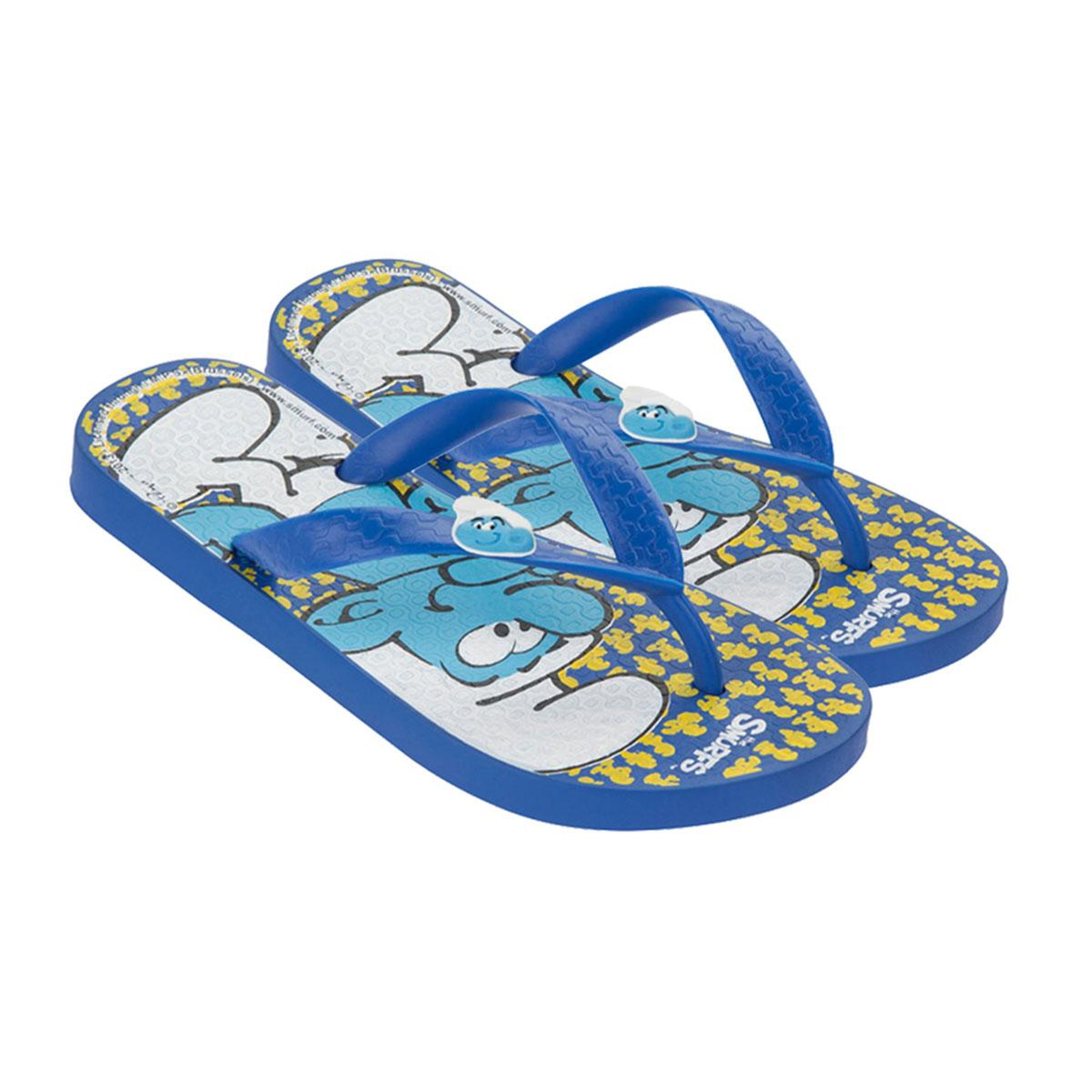 Smurfs Kids Parmak Arası Terlik Mavi 25/34