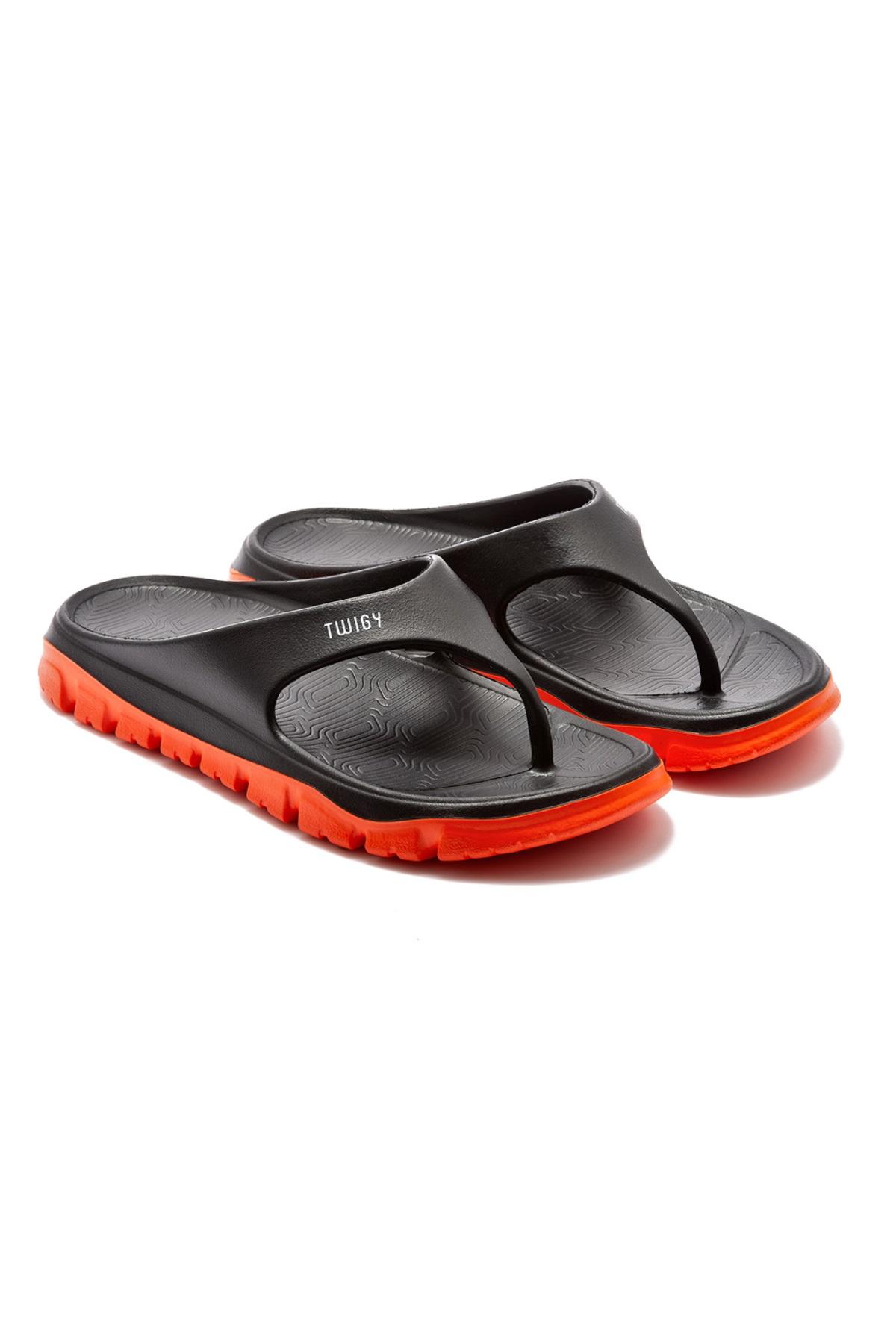 Jeremy Erkek Parmak Arası Terlik Turuncu 40/45