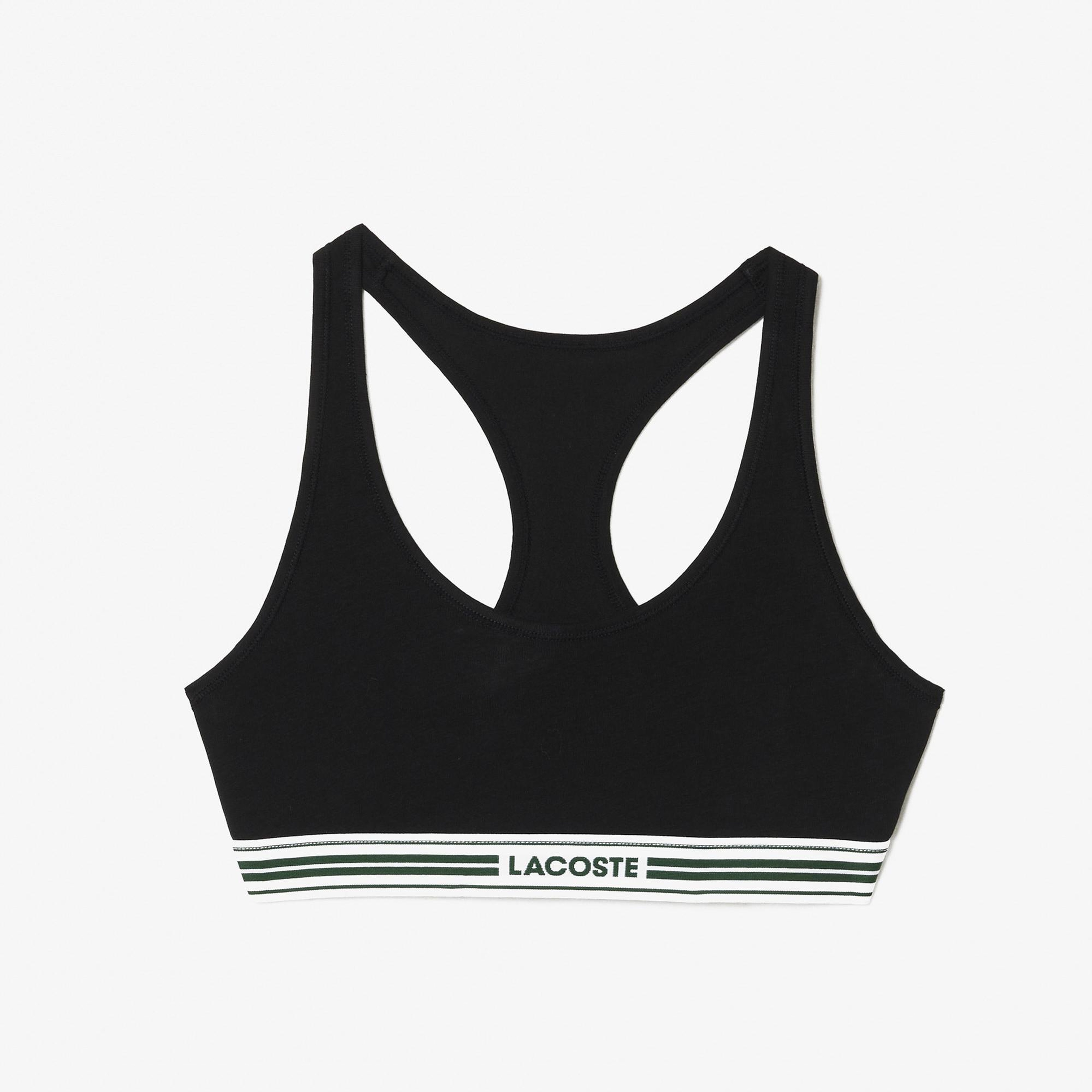 Lacoste Kadın Siyah Bra