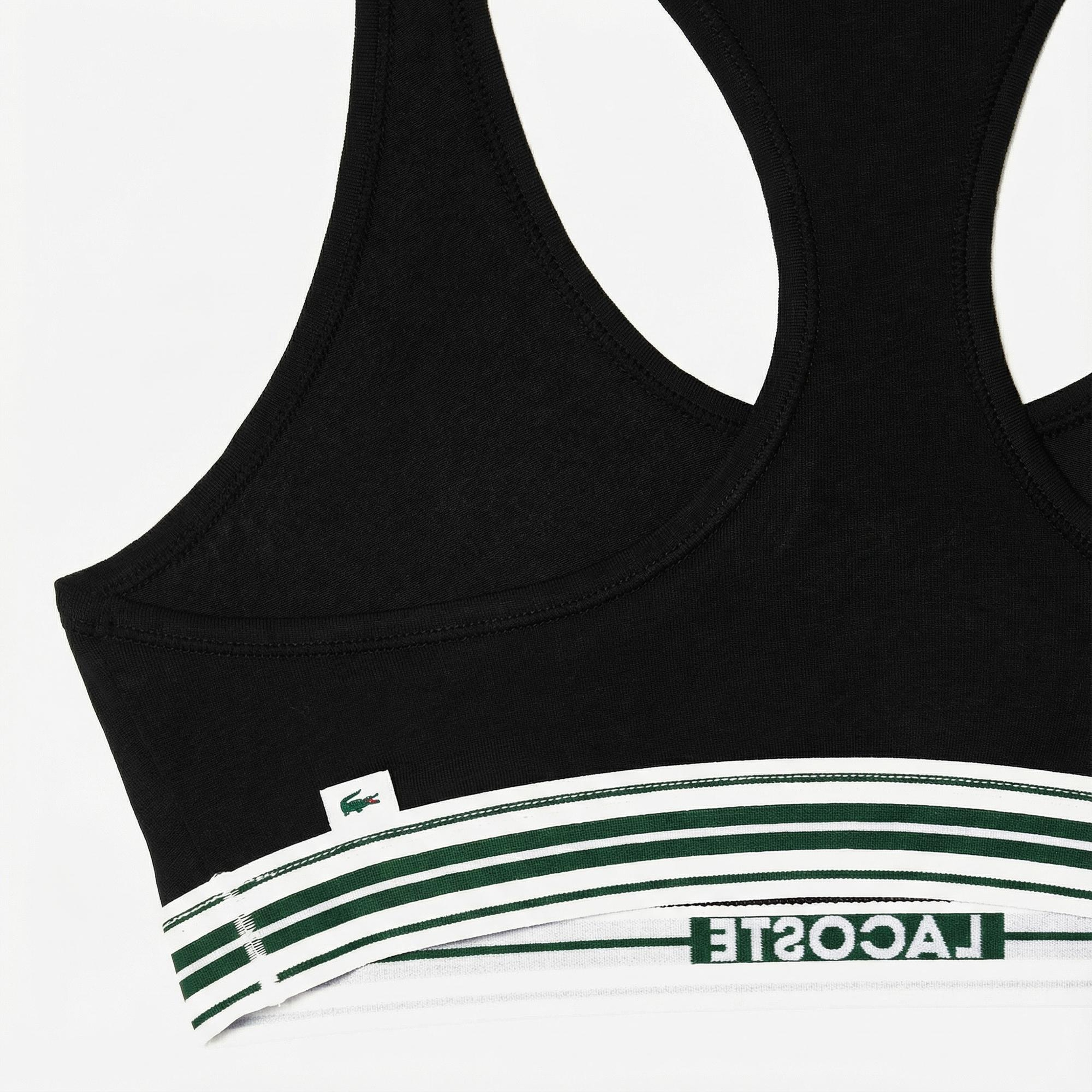 Lacoste Kadın Siyah Bra