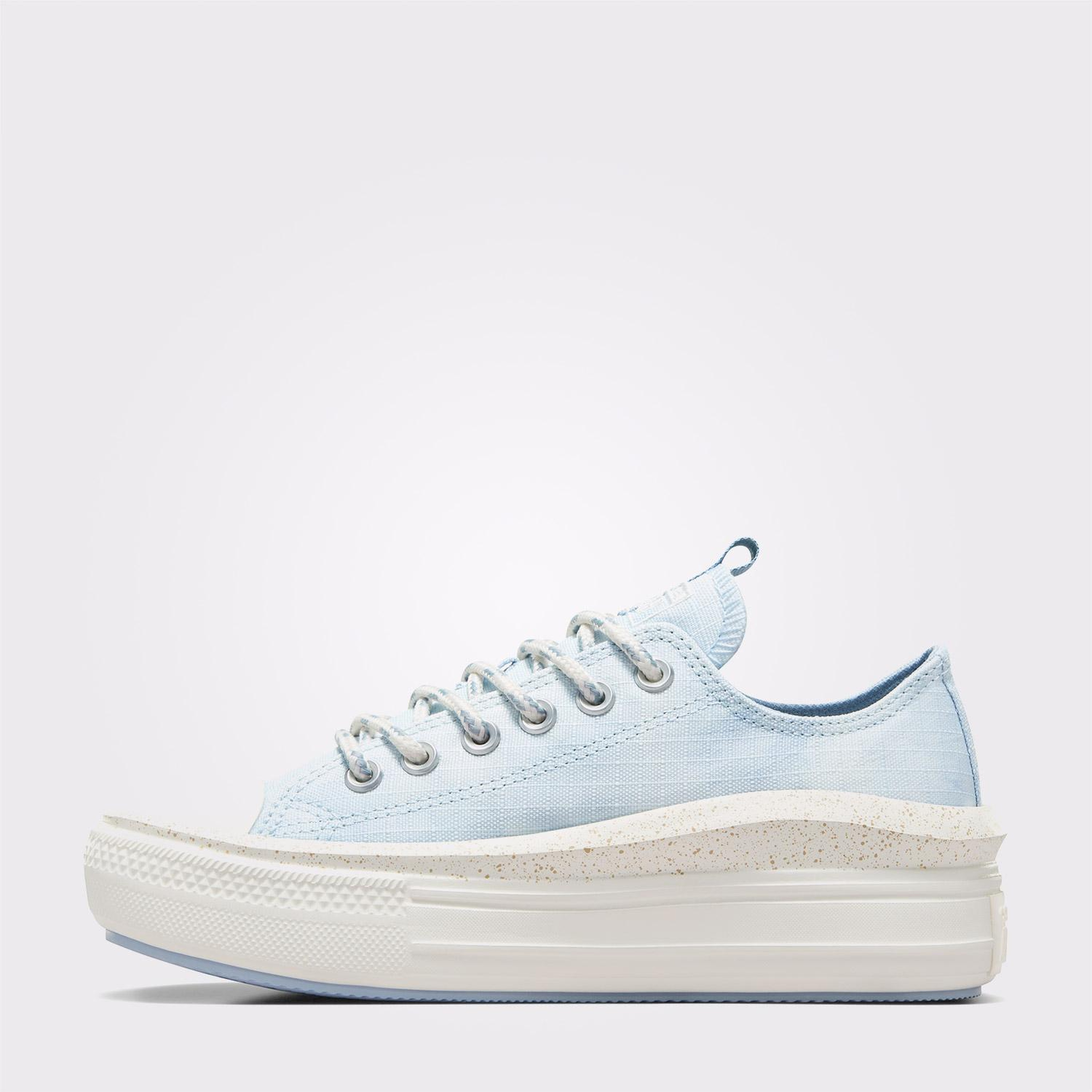 Converse Chuck Taylor All Star Move Kadın Mavi Platform Sneaker