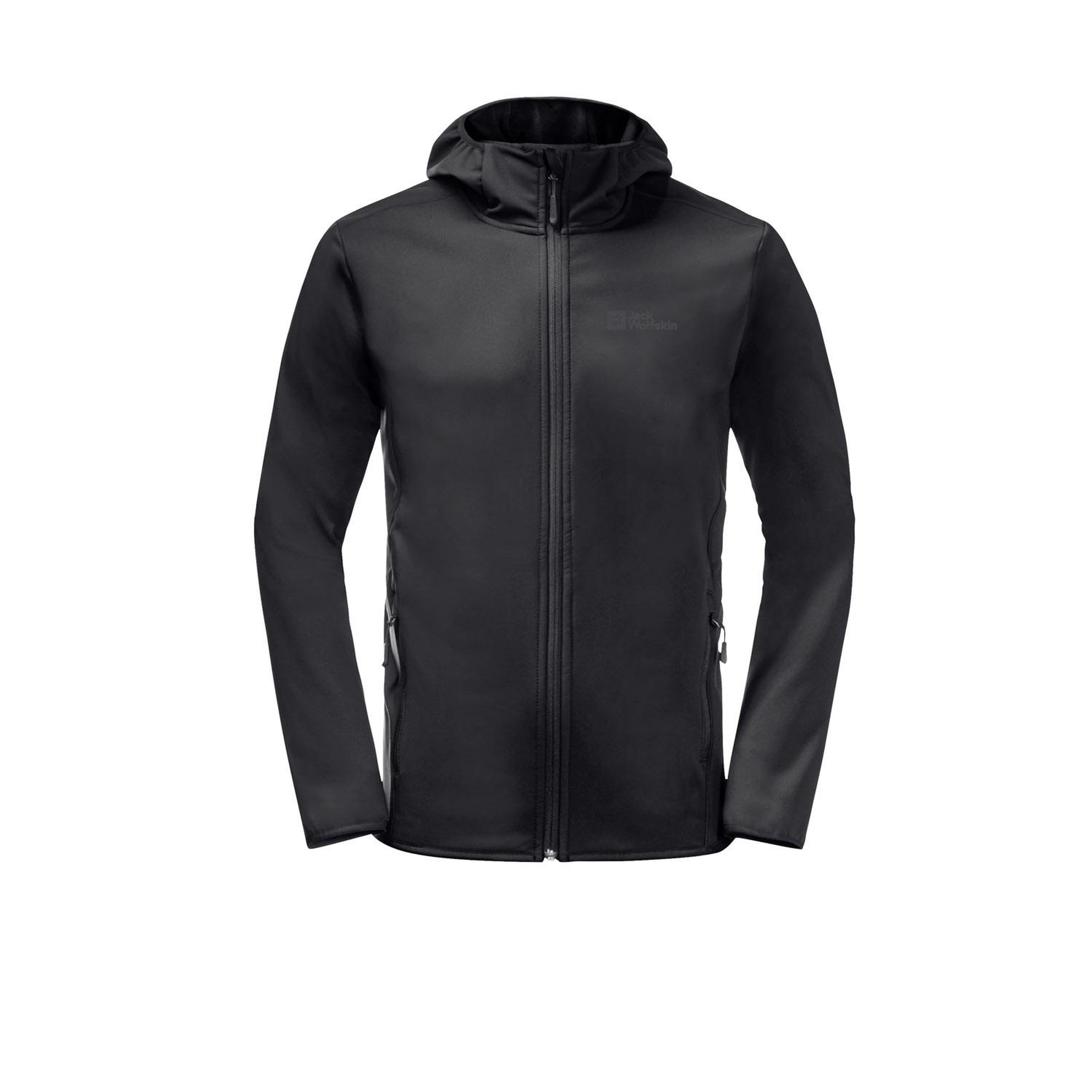 Jack Wolfskin Bornberg Hoody Erkek Siyah Softshell
