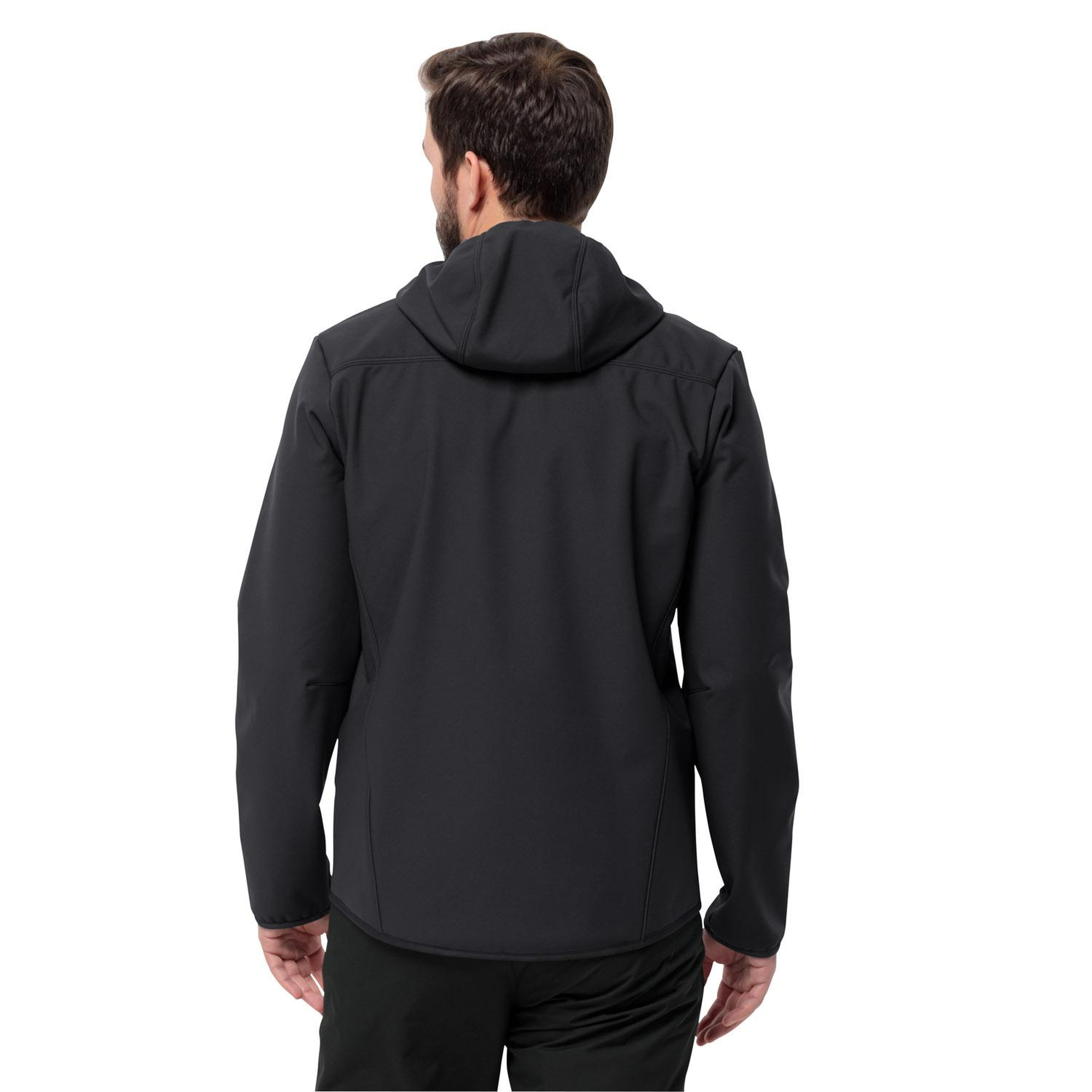 Jack Wolfskin Bornberg Hoody Erkek Siyah Softshell