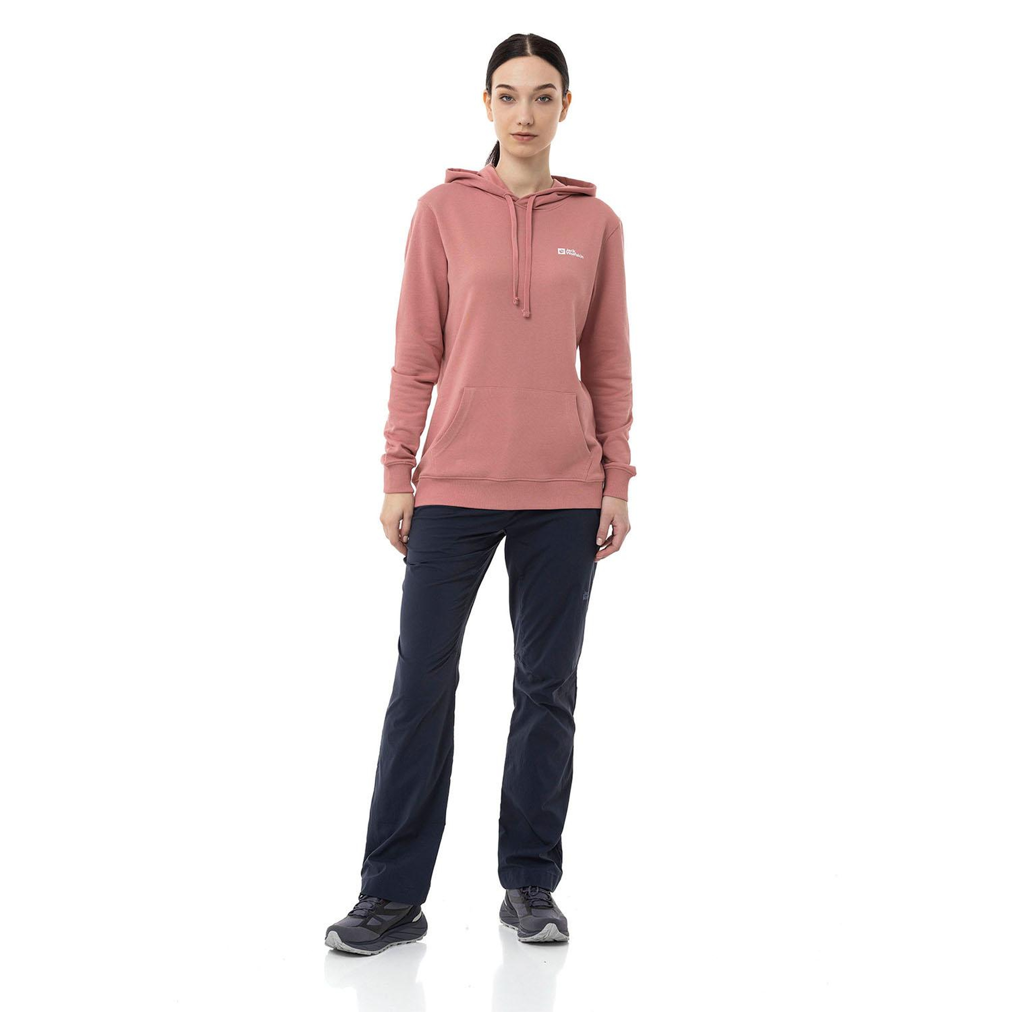 Jack Wolfskin Alice Hoody Kadın Pembe Sweatshirt