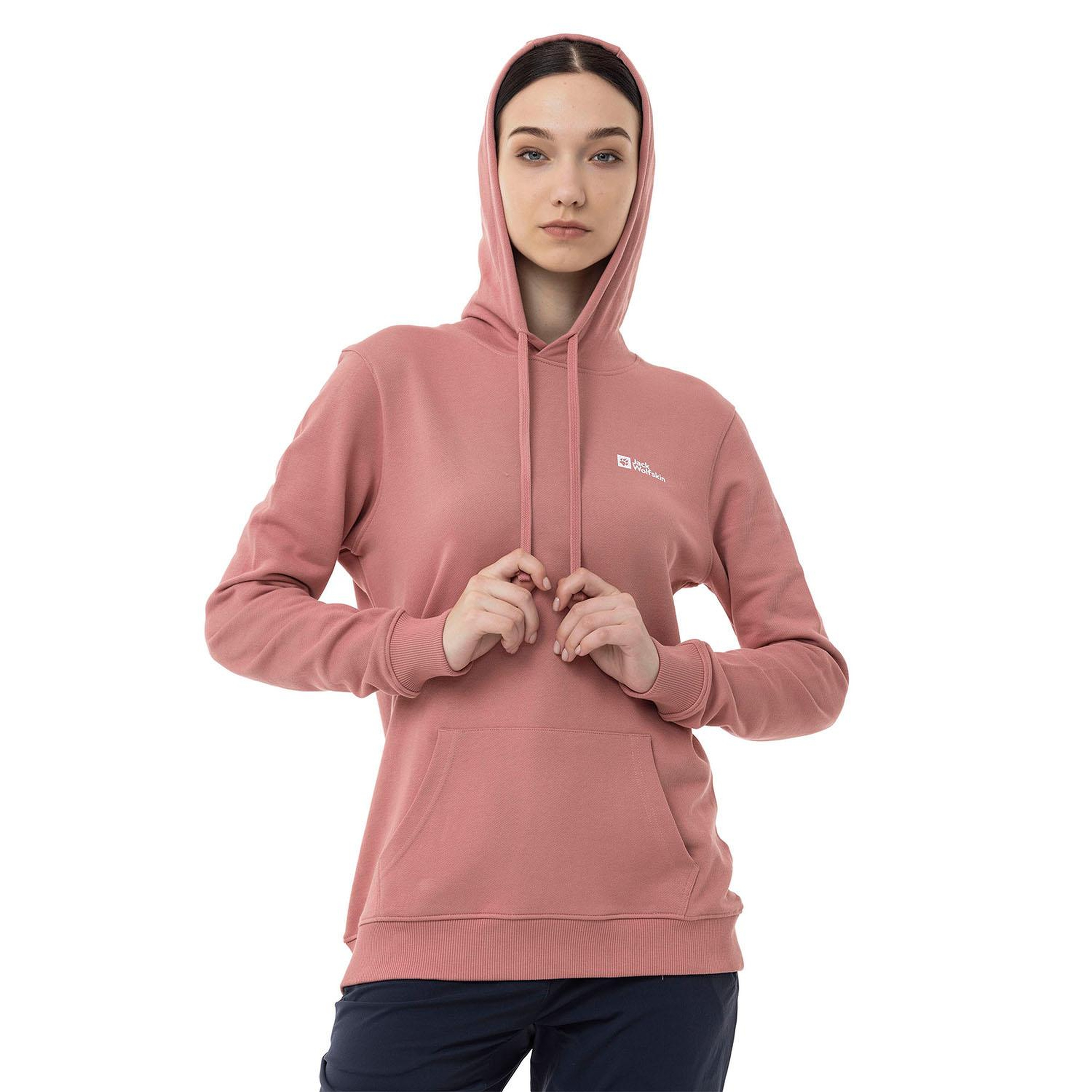 Jack Wolfskin Alice Hoody Kadın Pembe Sweatshirt